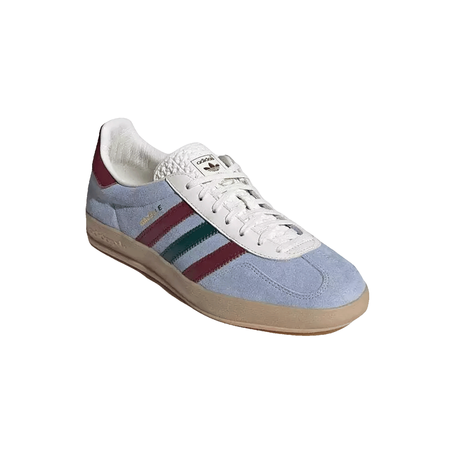 adidas Gazelle Indoor Blue Dawn Collegiate Burgundy Side