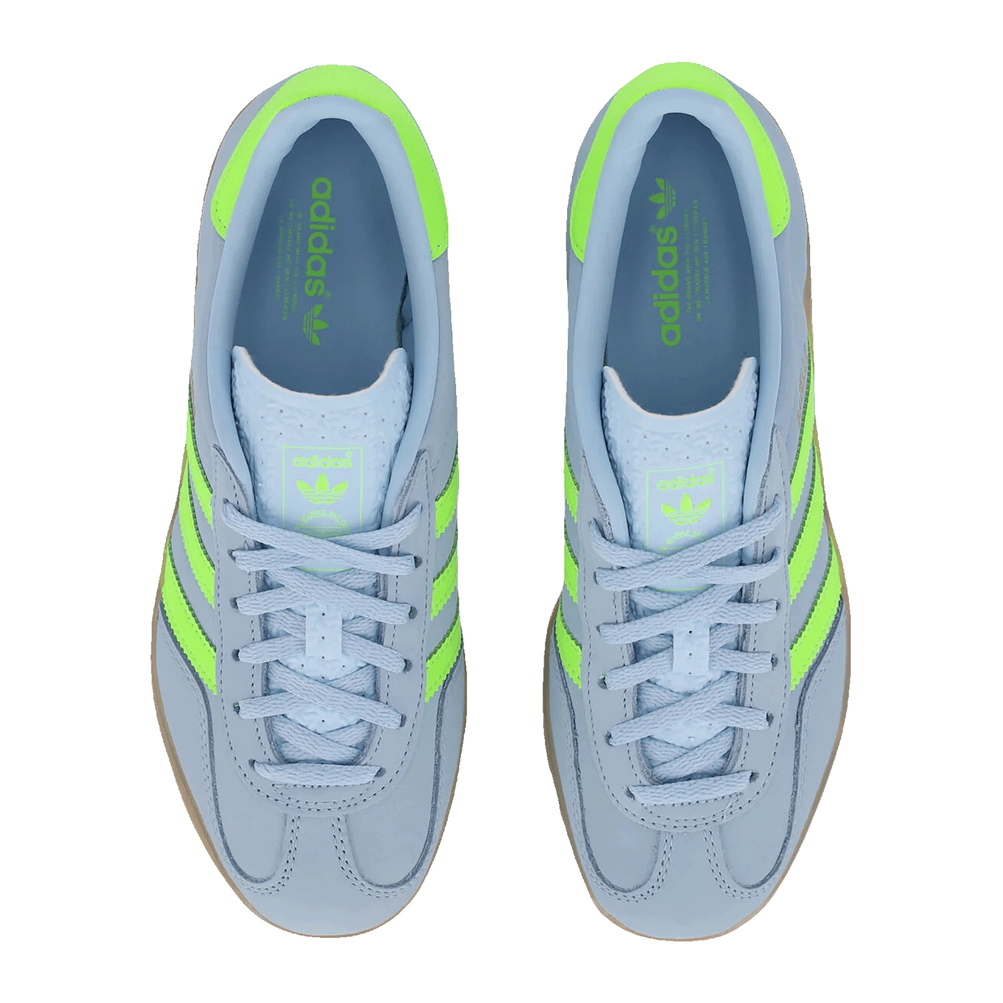 adidas Gazelle Indoor Clear Sky Solar Green (W) Oben