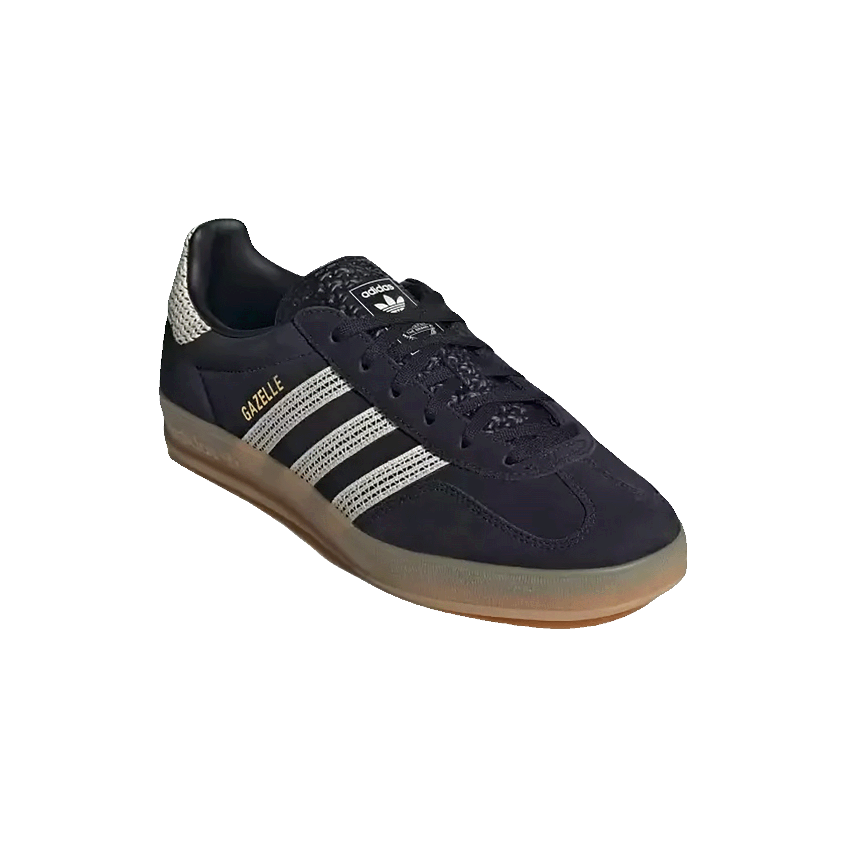 adidas Gazelle Indoor Core Black Wonder White (W) Side