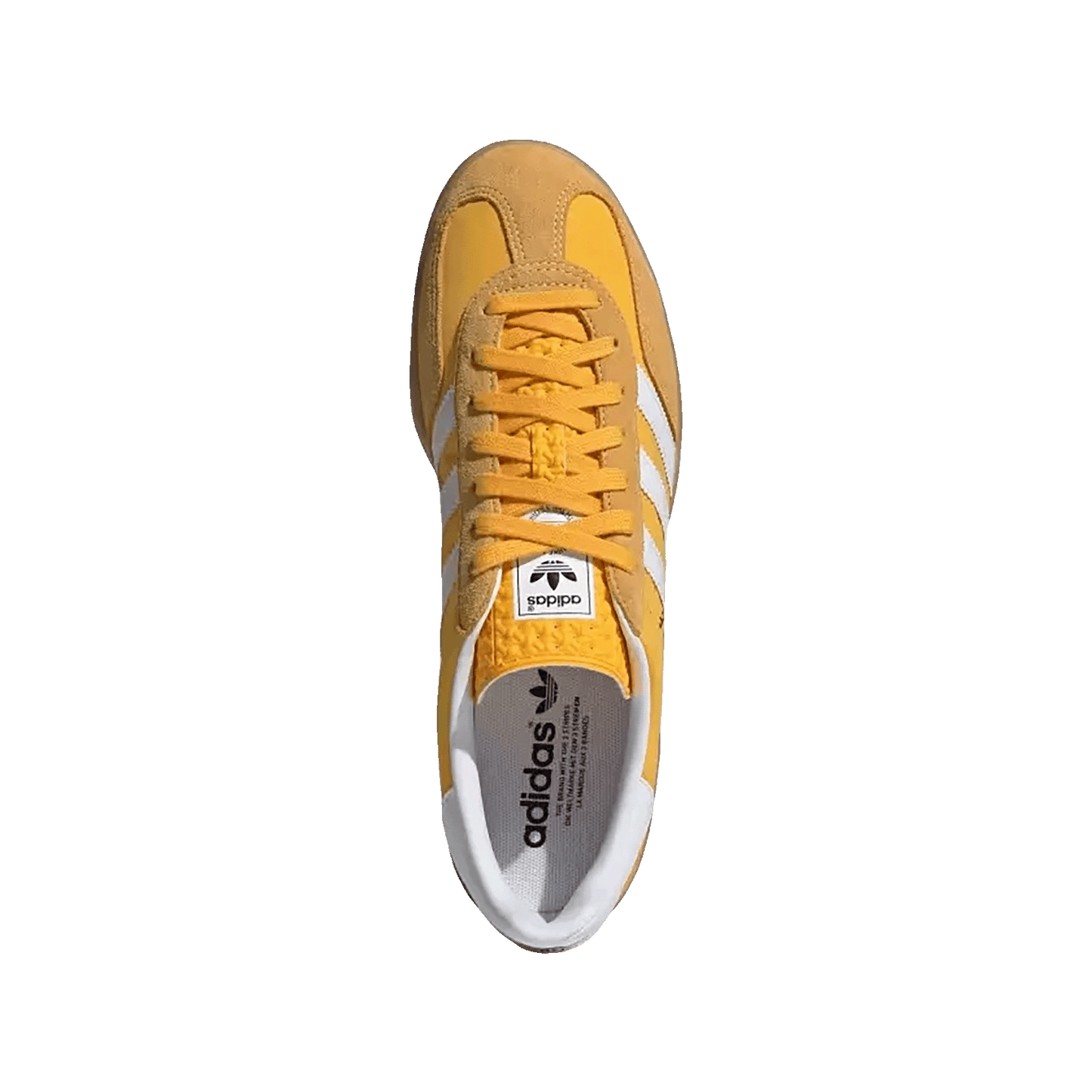 adidas Gazelle Indoor Crew Yellow Gum Oben