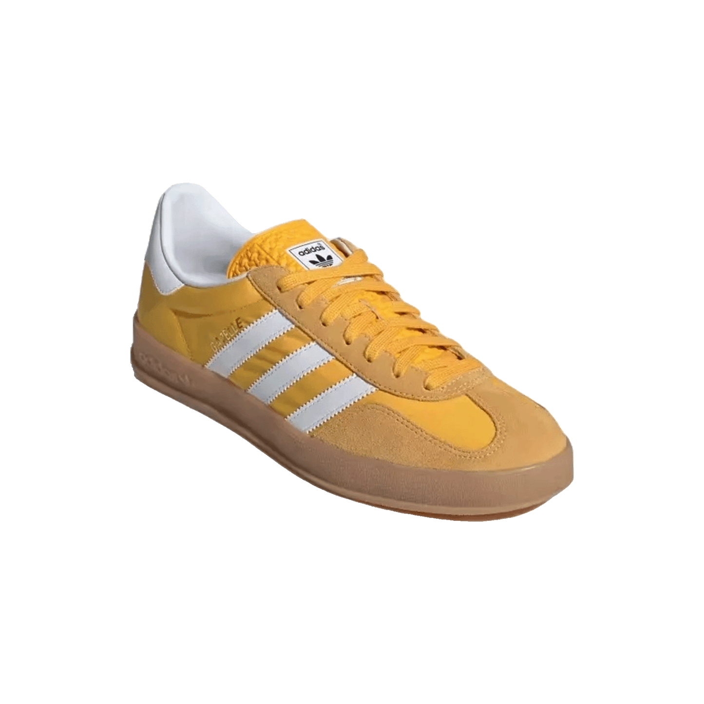 adidas Gazelle Indoor Crew Yellow Gum Side
