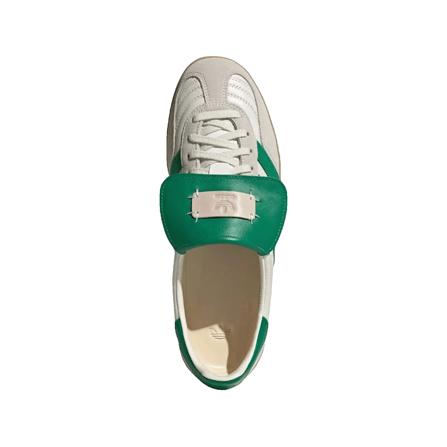 adidas Gazelle Indoor Foot Industry Off White Green Oben