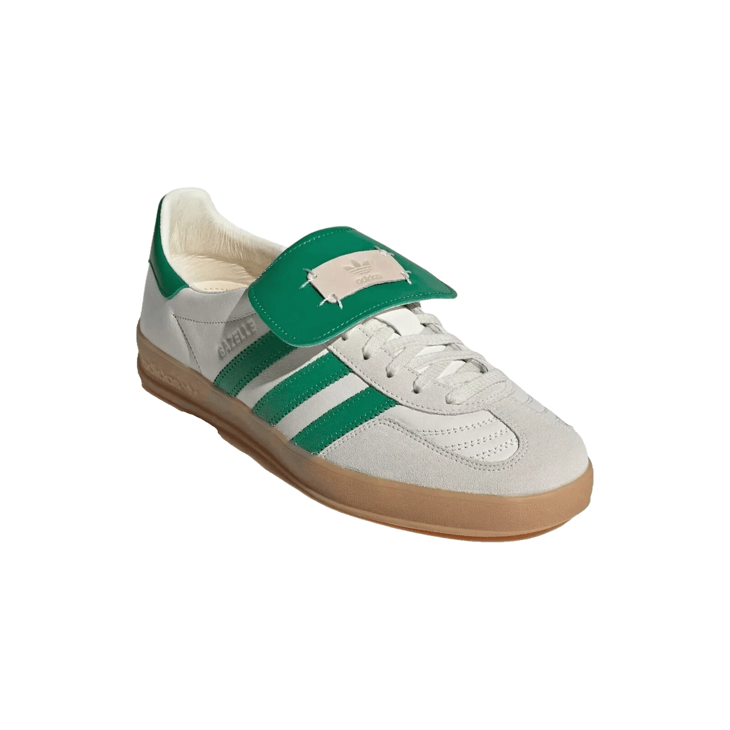 adidas Gazelle Indoor Foot Industry Off White Green Side