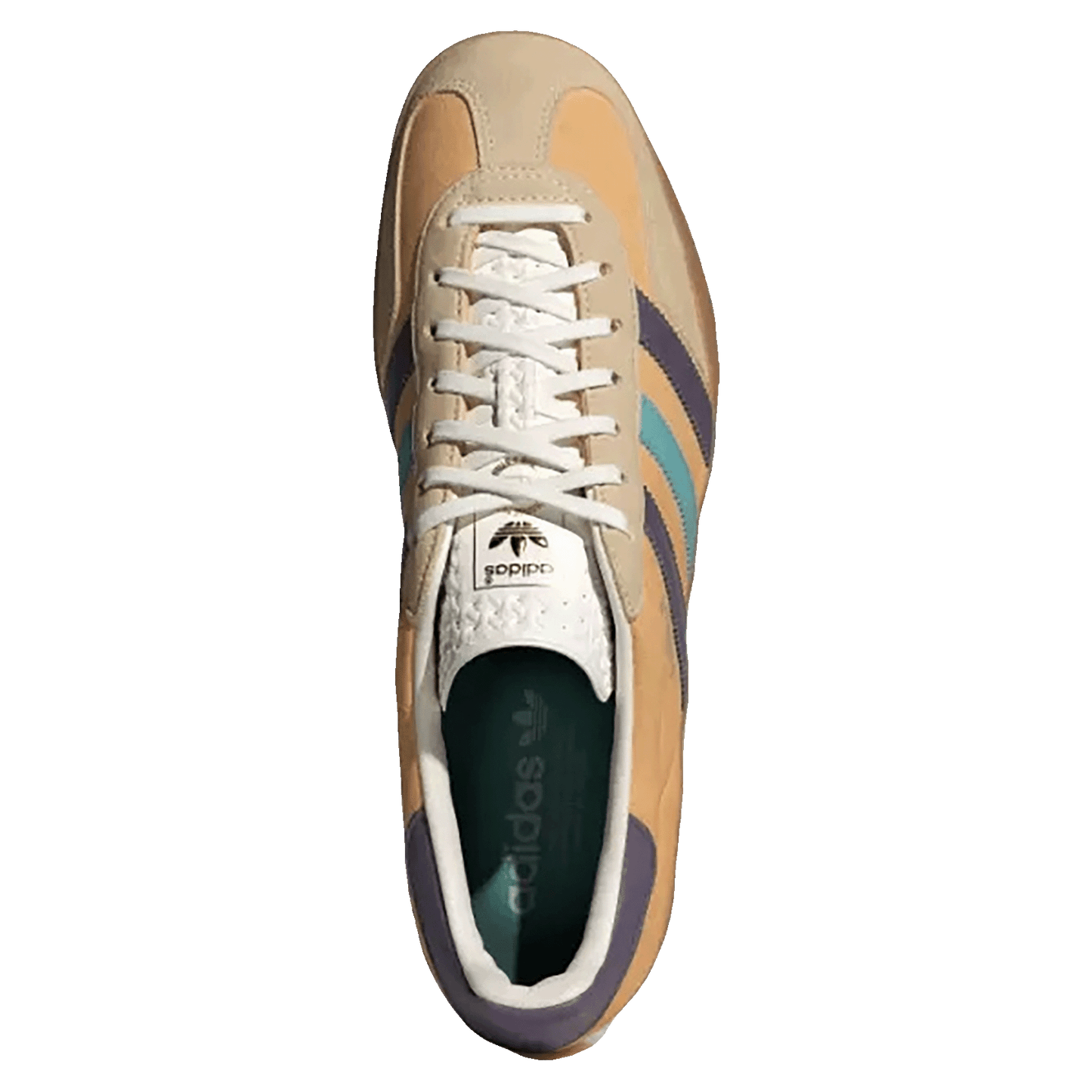 adidas Gazelle Indoor Glow Orange Shadow Violet Oben