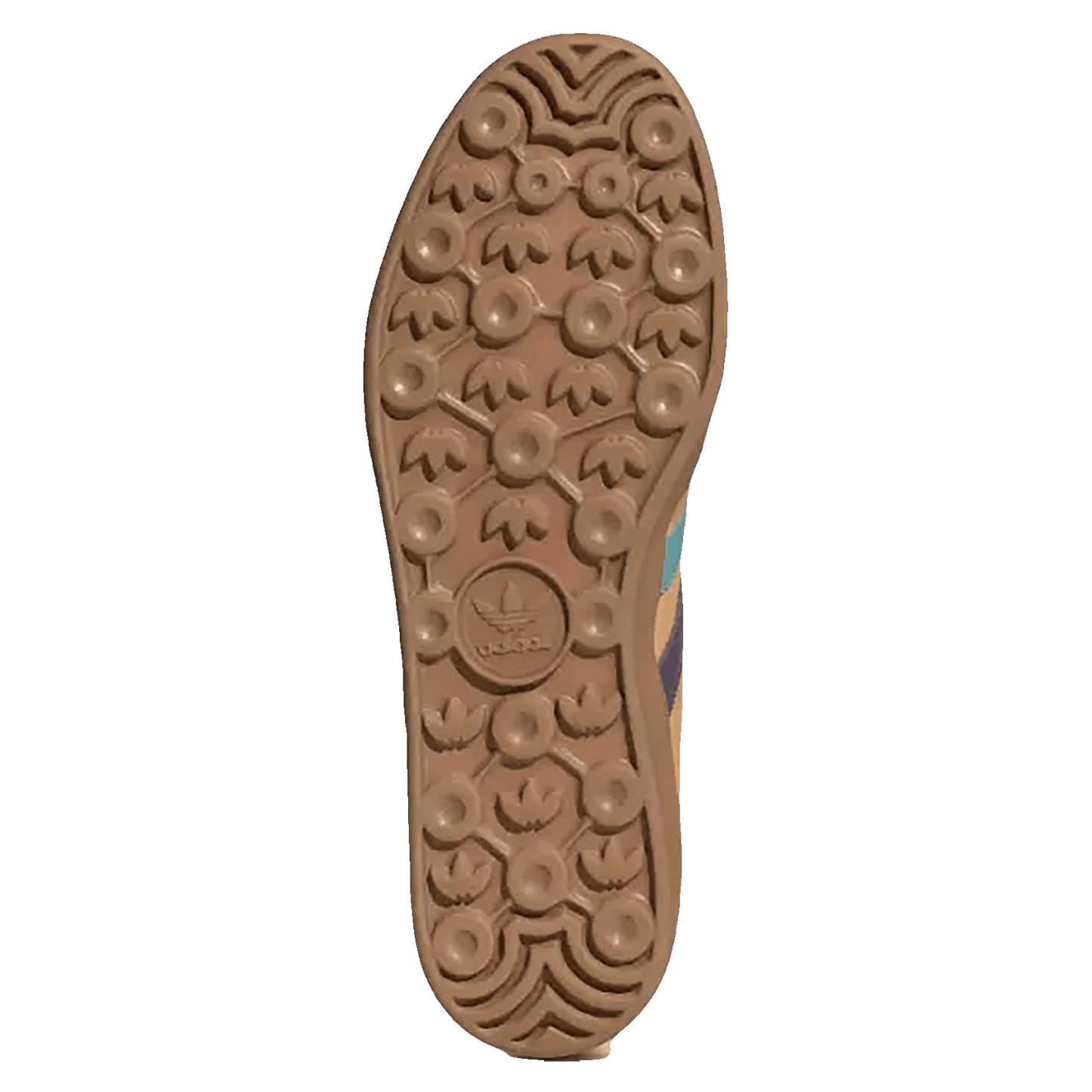 adidas Gazelle Indoor Glow Orange Shadow Violet Sohle