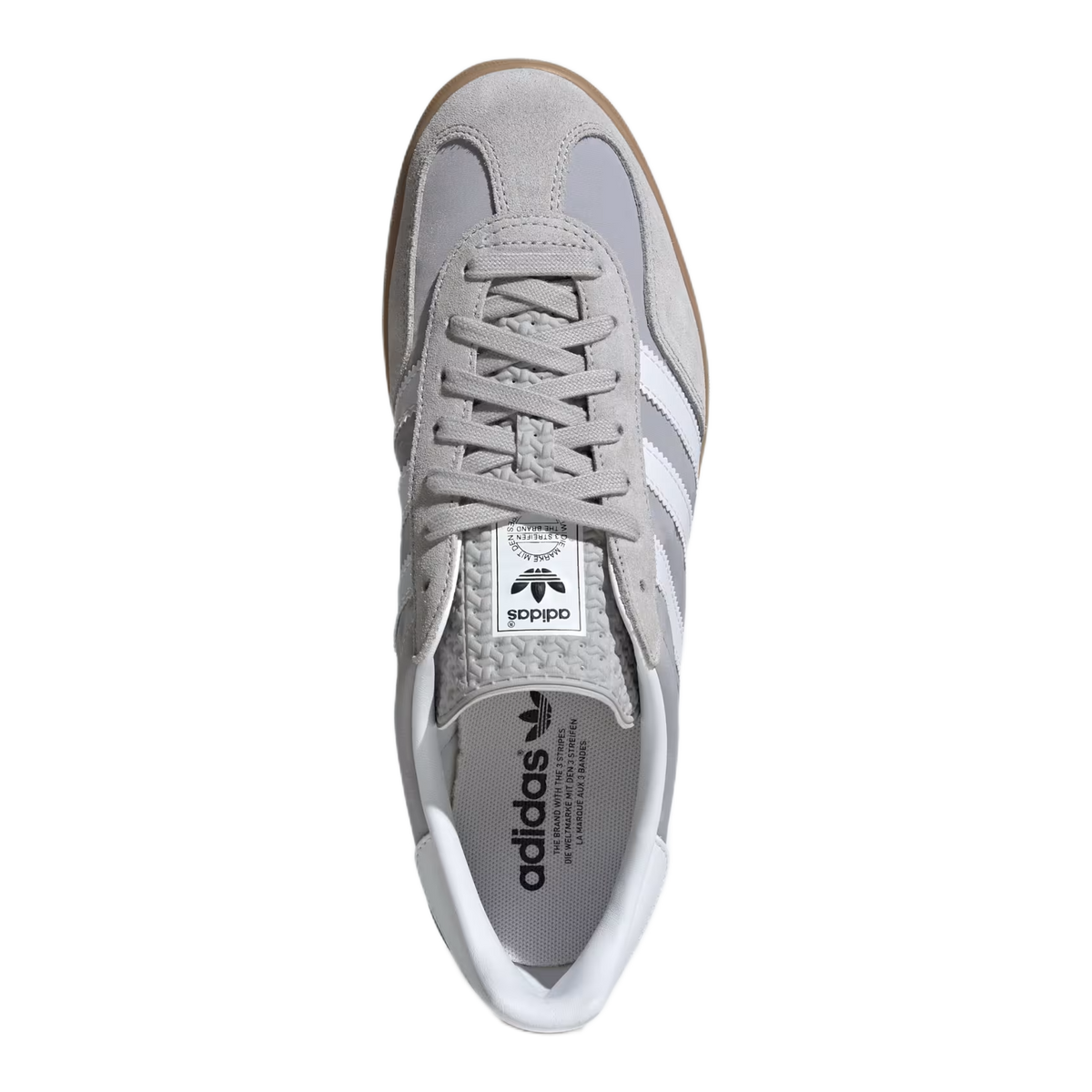 adidas Gazelle Indoor Grey White Oben IH3822