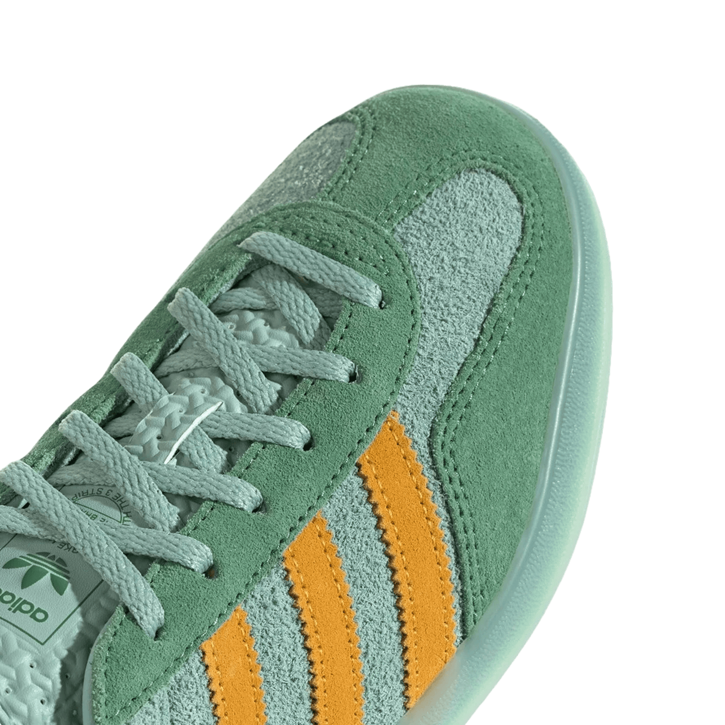 Adidas Gazelle Indoor Hazy Green Crew Yellow (W) Nah