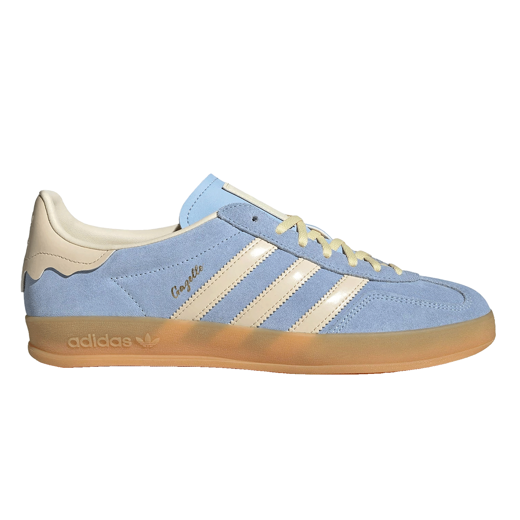 adidas Gazelle Indoor Light Blue Yellow Gum (W)