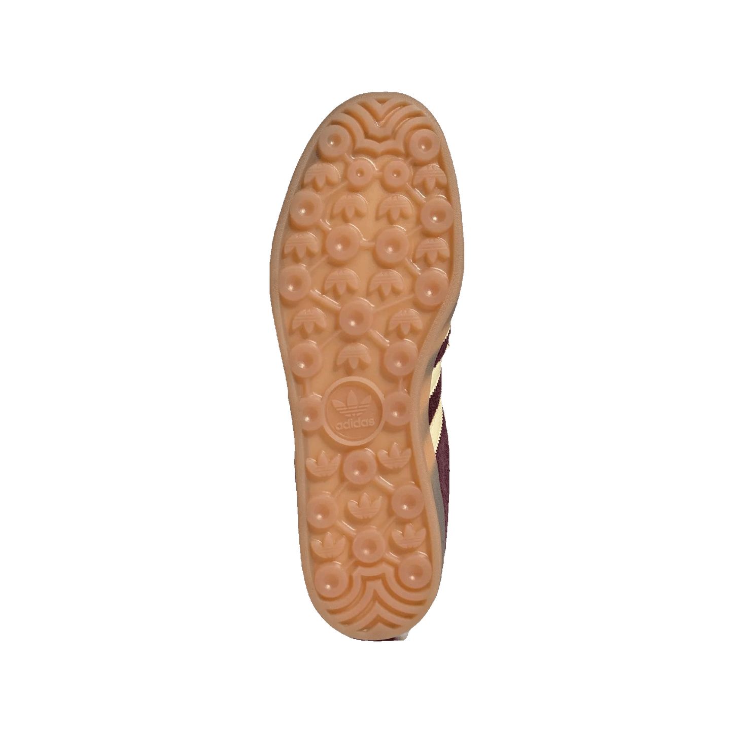 adidas Gazelle Indoor Maroon Almost Yellow Sohle