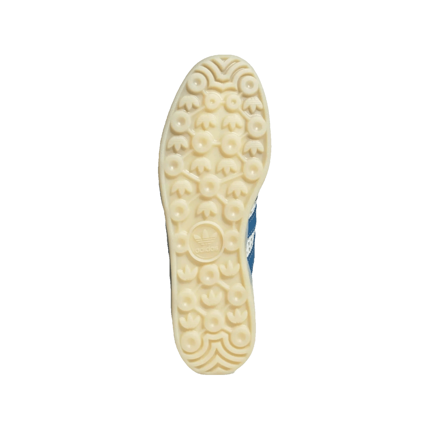 adidas Gazelle Indoor Off White Focus Blue Sohle