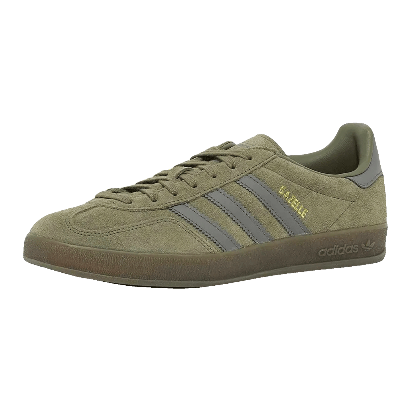 adidas Gazelle Indoor Olive Strata (W) Side