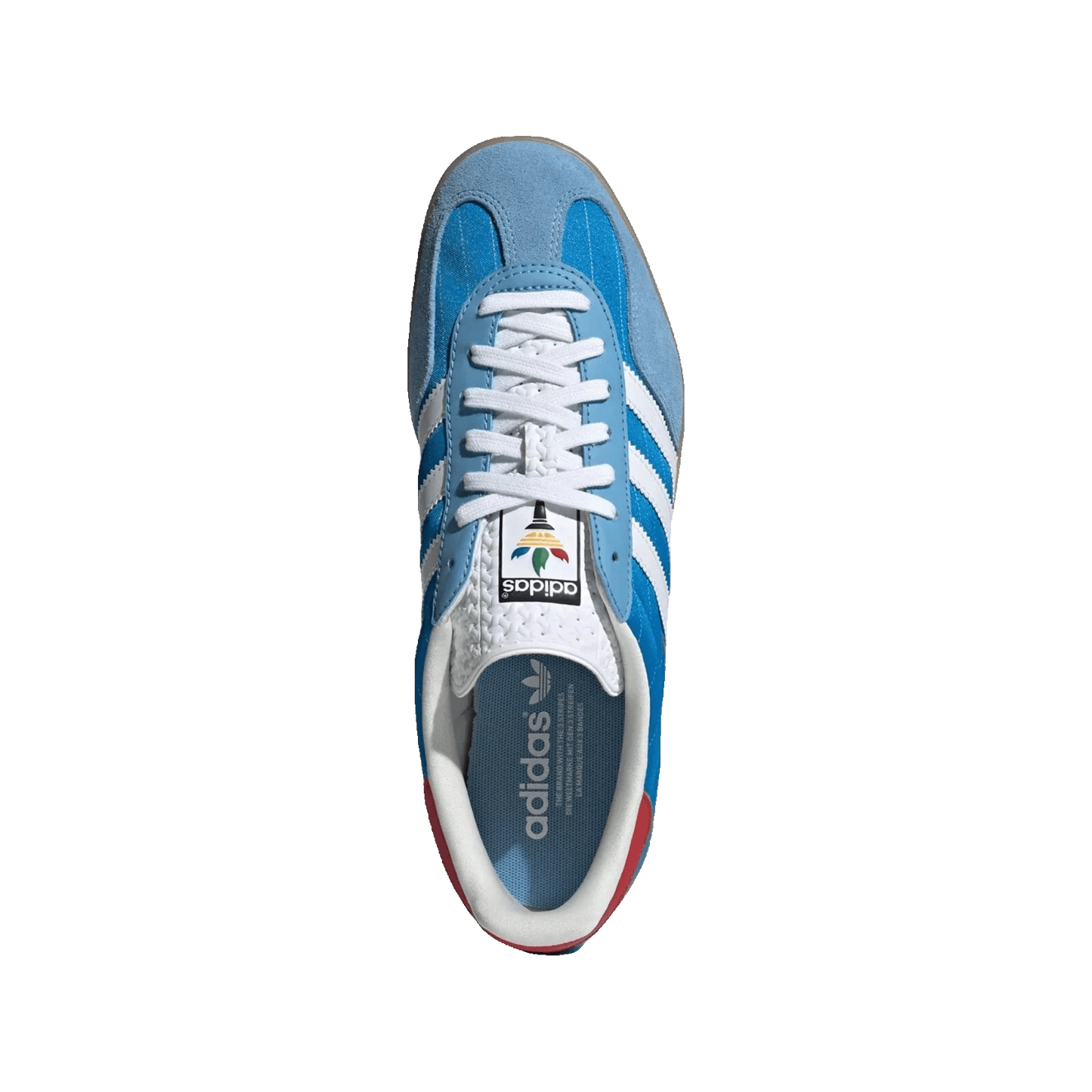adidas Gazelle Indoor Olympic Blue Oben
