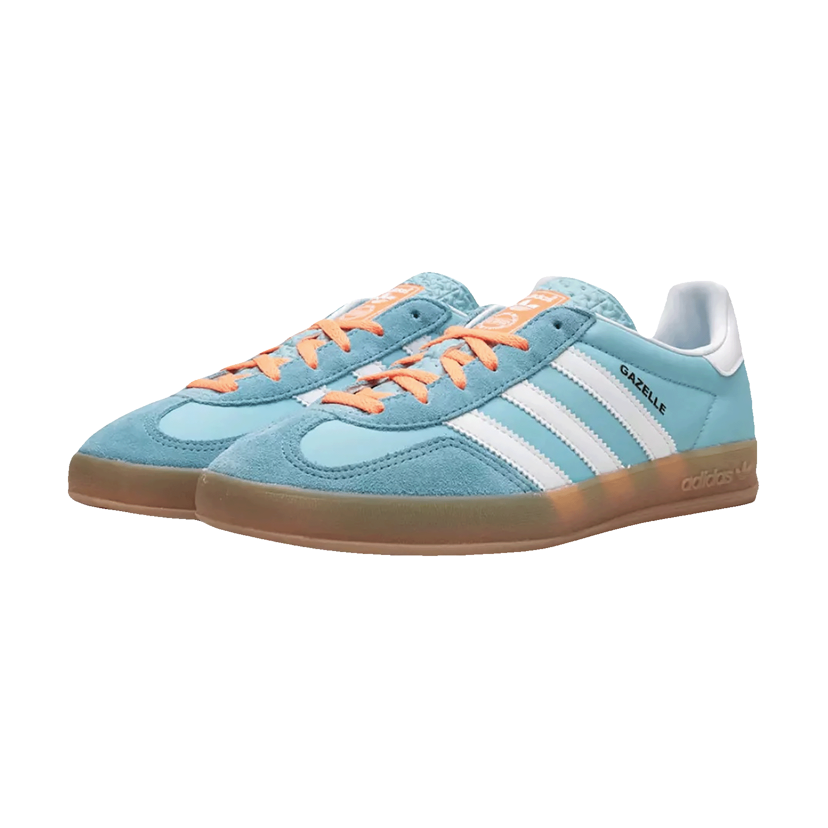 adidas Gazelle Indoor Preloved Blue White Gum Side