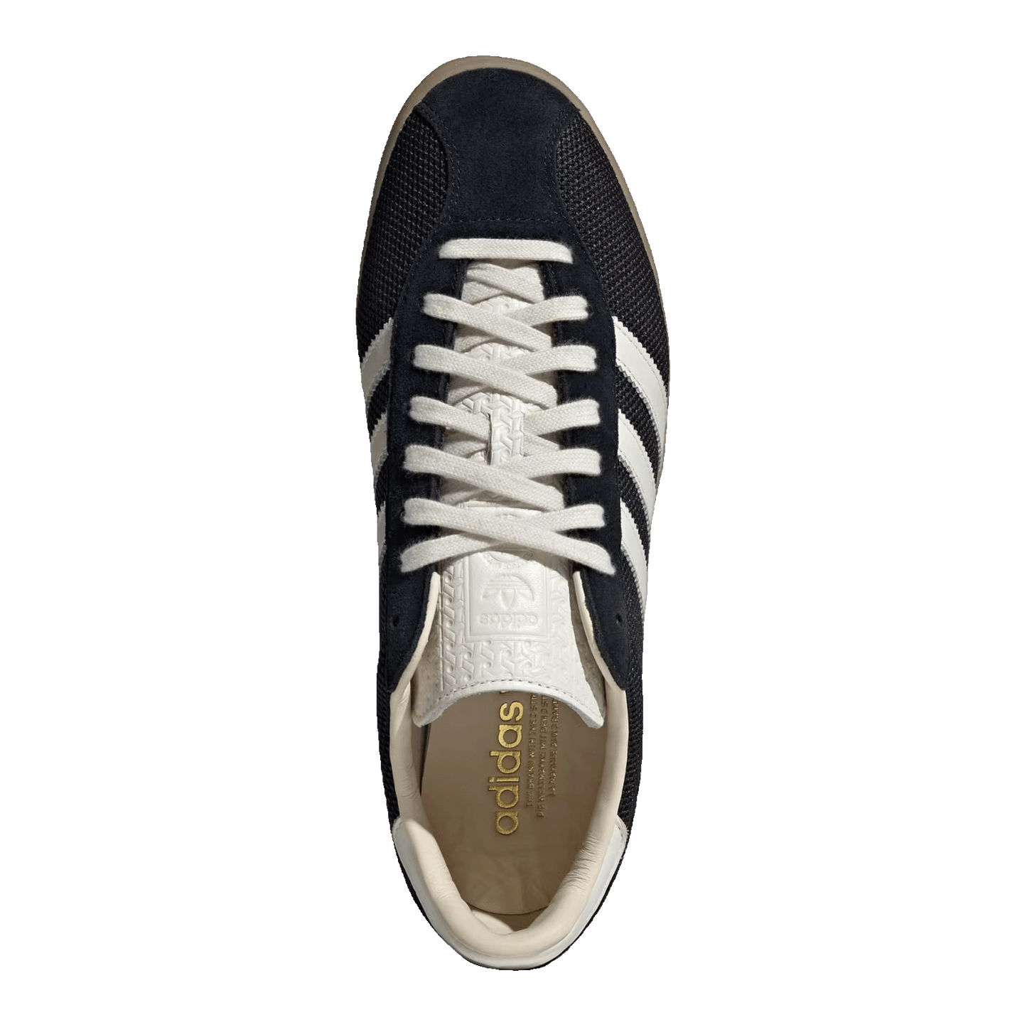 adidas Gazelle Indoor Pro Core Black Off White Warm Sandstone Oben