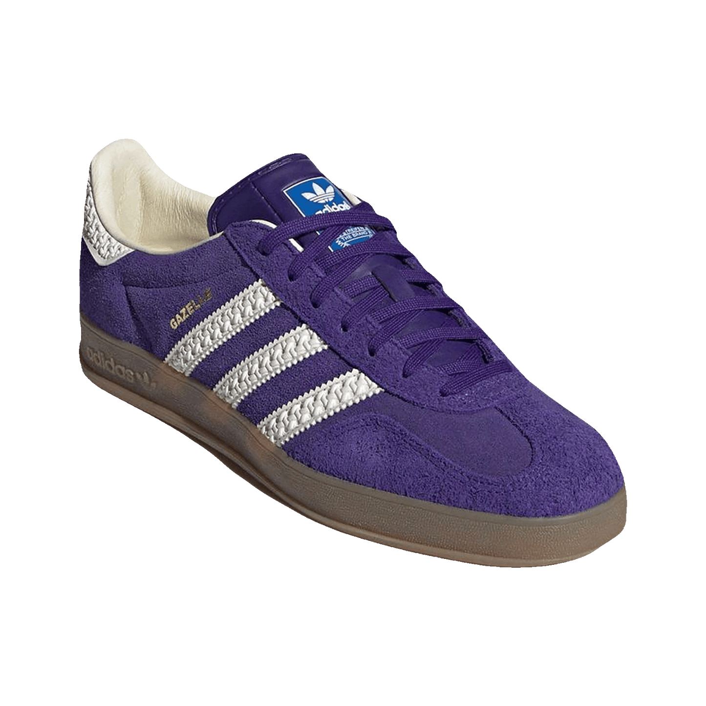 adidas Gazelle Indoor Purple Core White Side