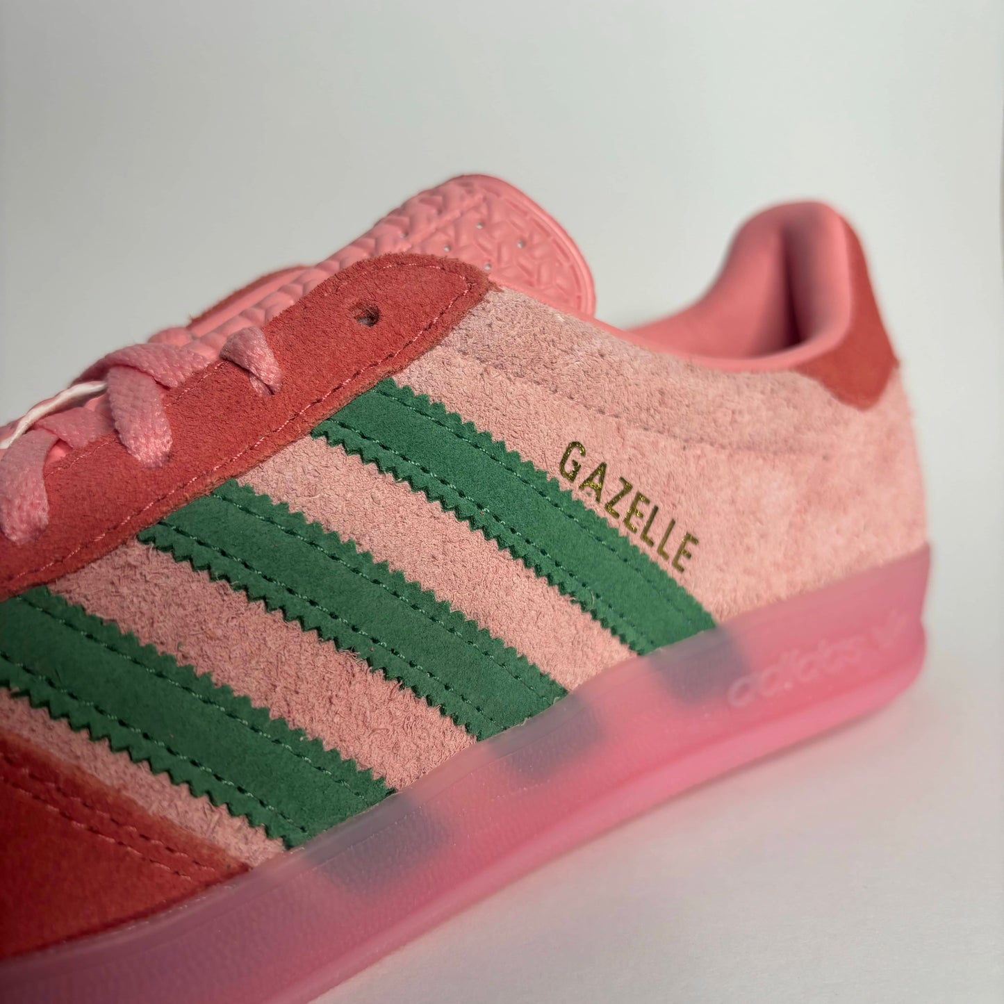 adidas Gazelle Indoor Semi Pink Spark Preloved Scarlet (W)
