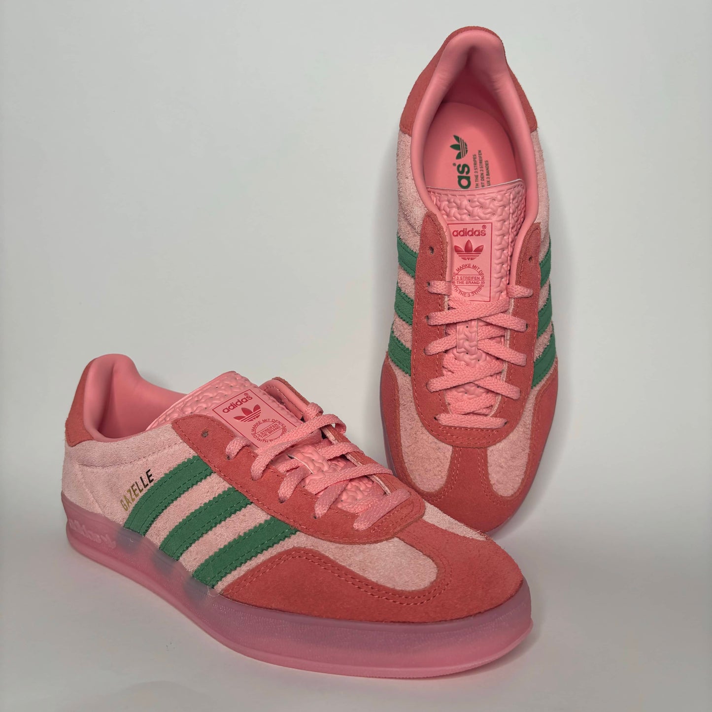 adidas Gazelle Indoor Semi Pink Spark Preloved Scarlet (W)
