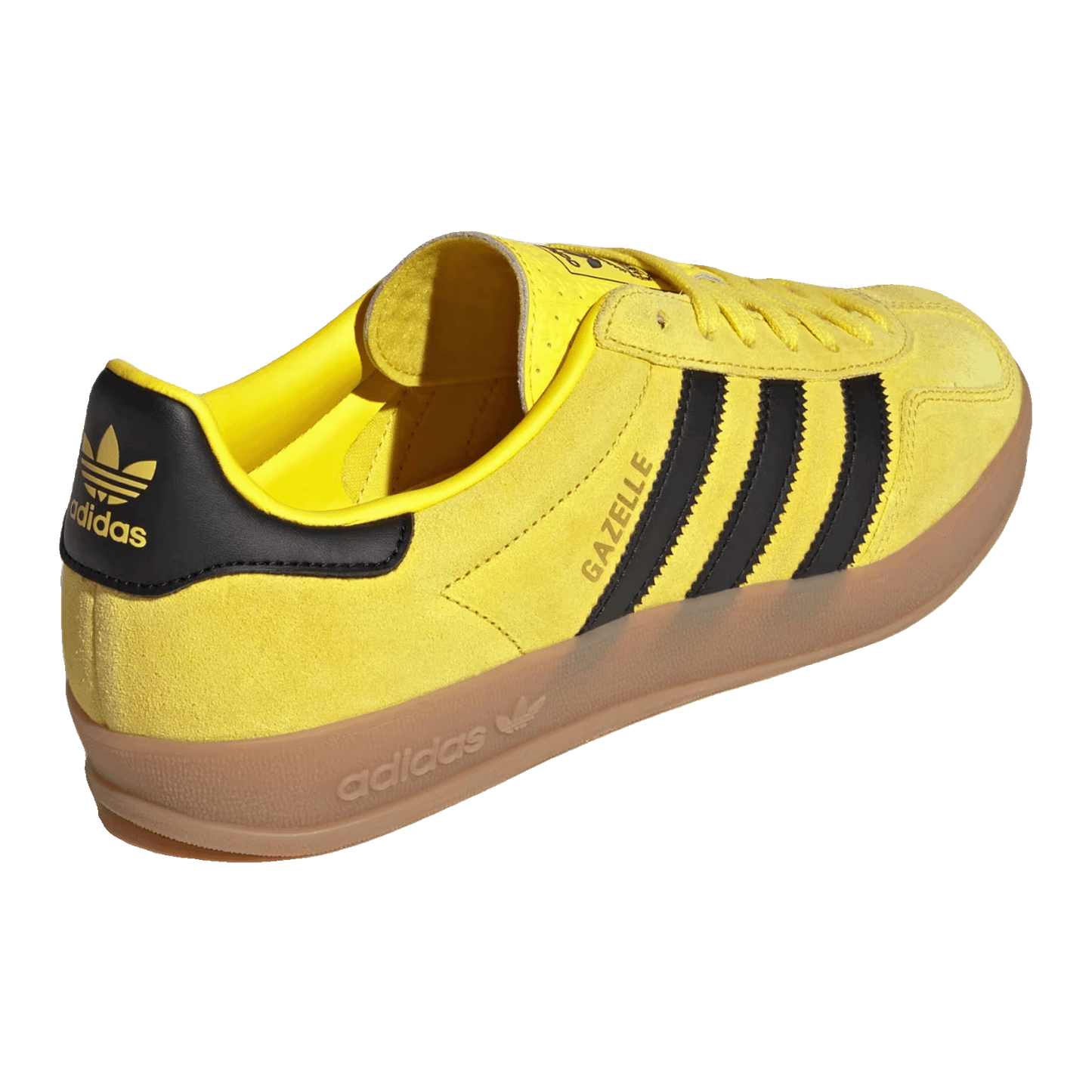 adidas Gazelle Indoor Shock Yellow Black Back