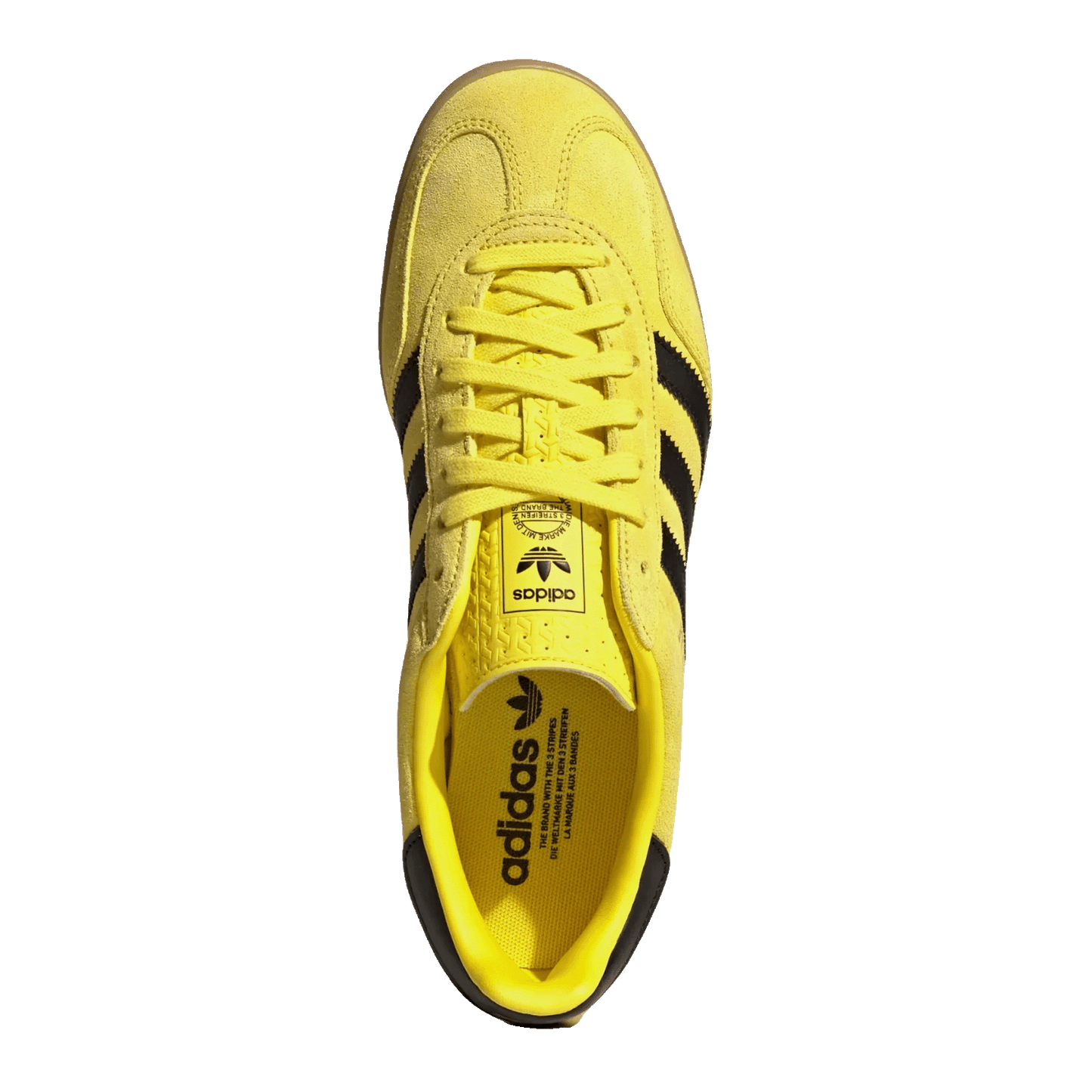 adidas Gazelle Indoor Shock Yellow Black Oben