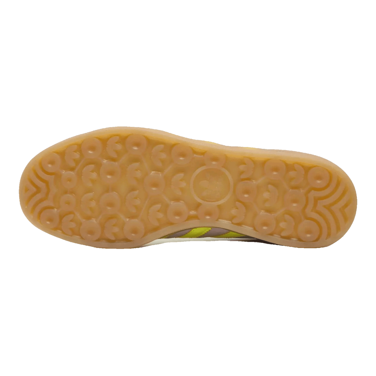 adidas Gazelle Indoor Silver Dawn Solar Yellow (W) Sohle