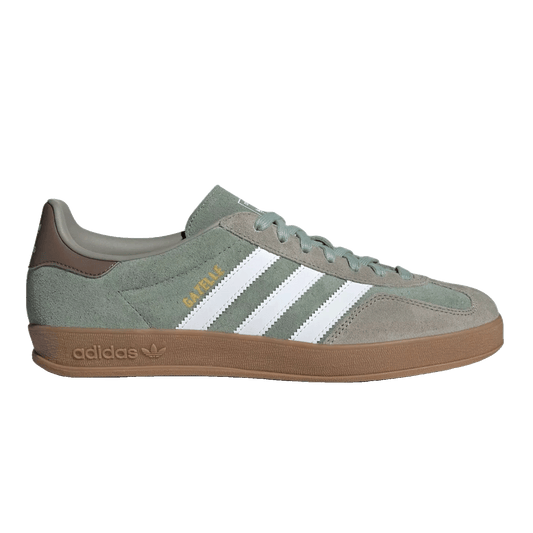 adidas Gazelle Indoor Silver Pebble Silver Green