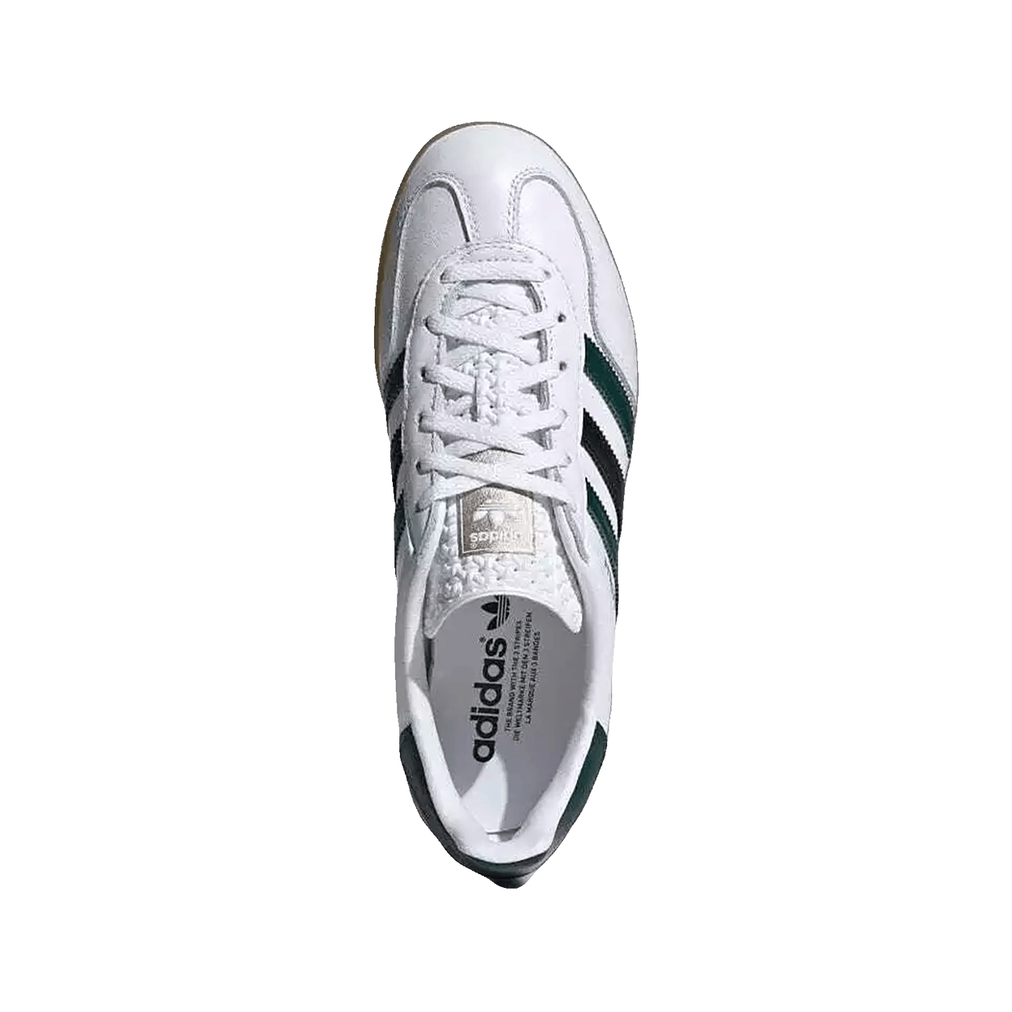 adidas Gazelle Indoor White Collegiate Green (W) Oben