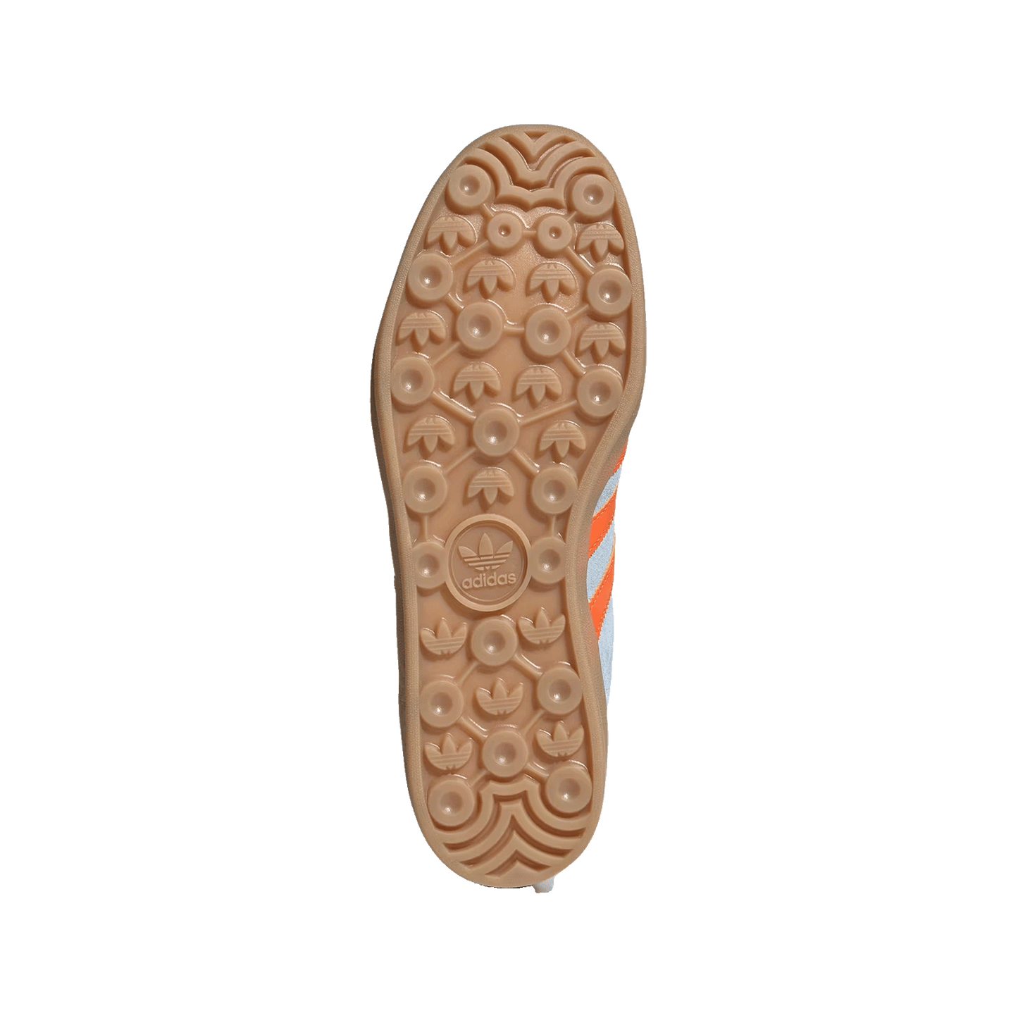 adidas Gazelle Indoor Wonder Blue Orange Sohle