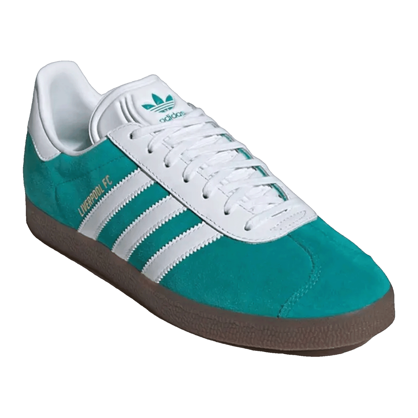 adidas Gazelle Liverpool FC Third Kit Sea Green Side