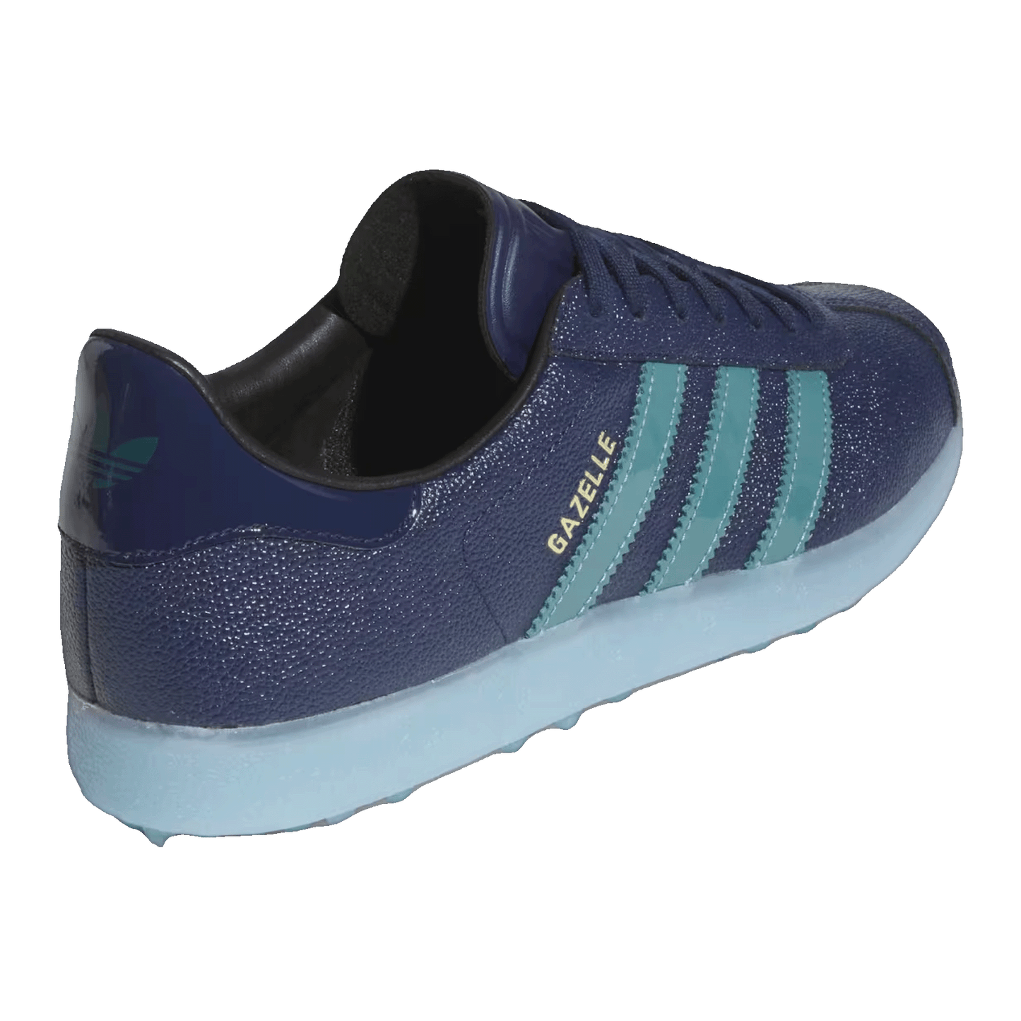 adidas Gazelle Lux Spikeless Golf Night Indigo Preloved Teal Back