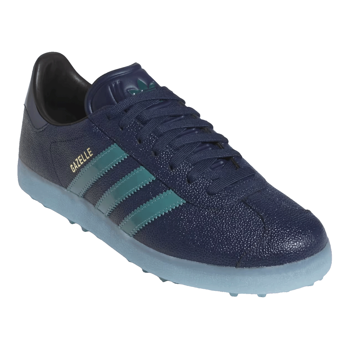 adidas Gazelle Lux Spikeless Golf Night Indigo Preloved Teal Side