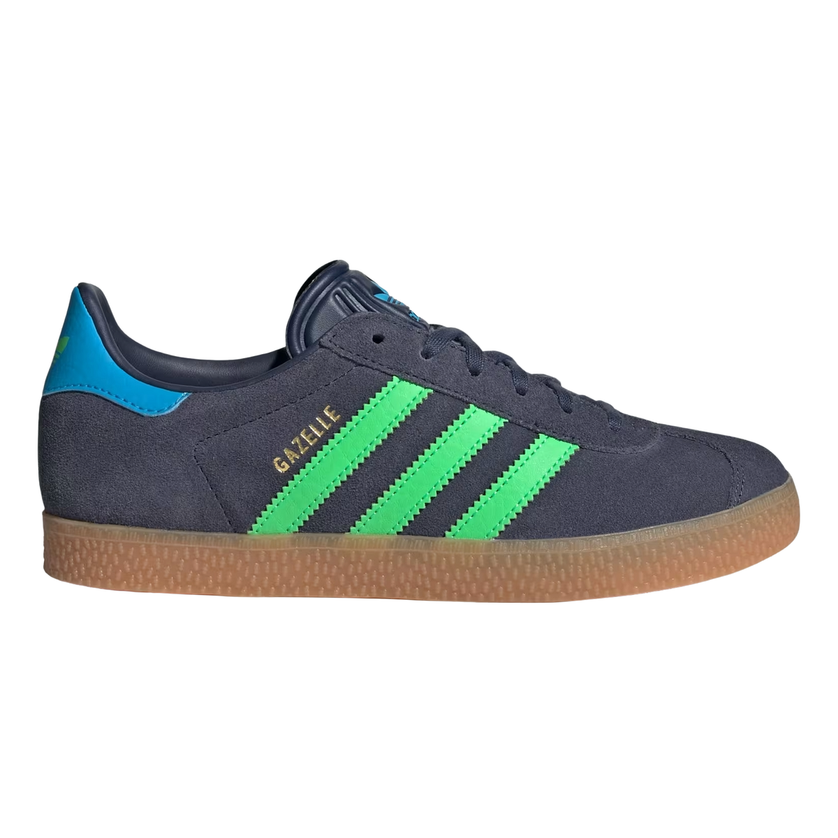 adidas Gazelle Shadow Navy Screaming Green (GS) IH6466