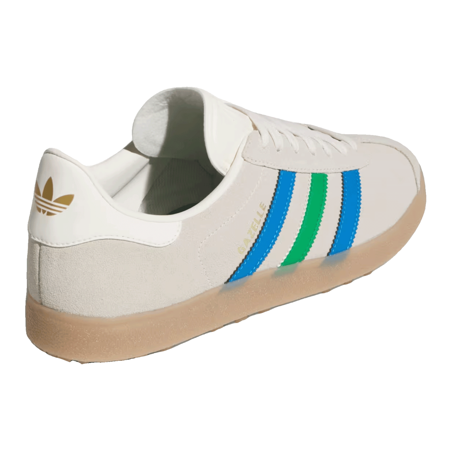 adidas Gazelle Spikeless Golf Chalk White Green Blue Bird Back