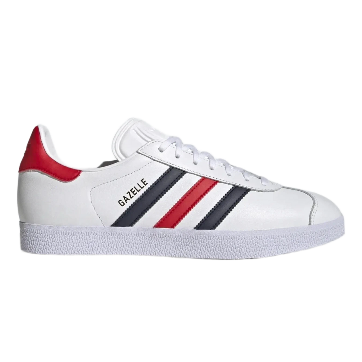 adidas Gazelle White Legend Ink Collegiate Red H06389