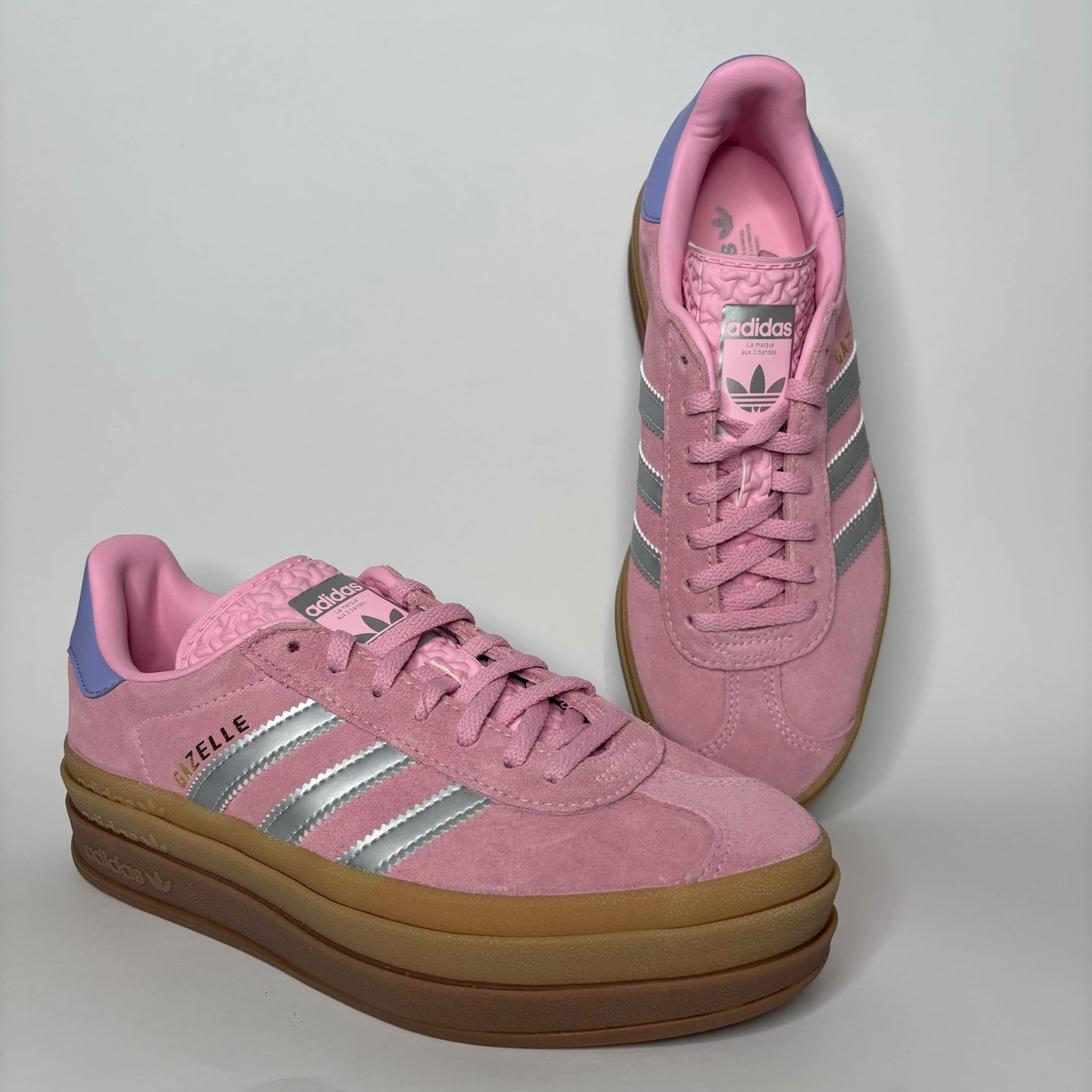 Adidas Gazlle Bold True Pink Gum Side