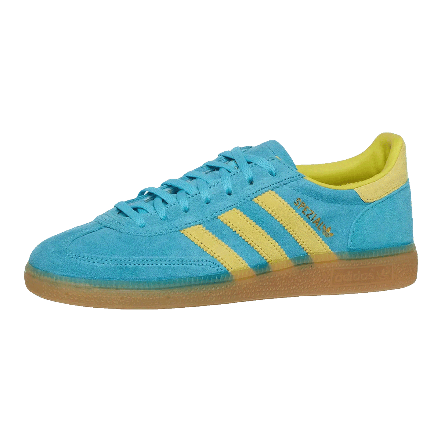 adidas Handball Spezial Blue Glow Bright Yellow (W) Side