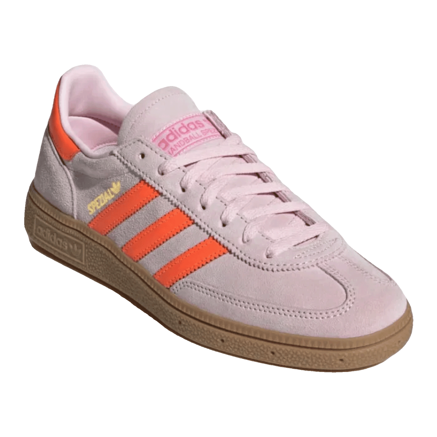 adidas Handball Spezial Clear Pink Solar Orange (W) Side
