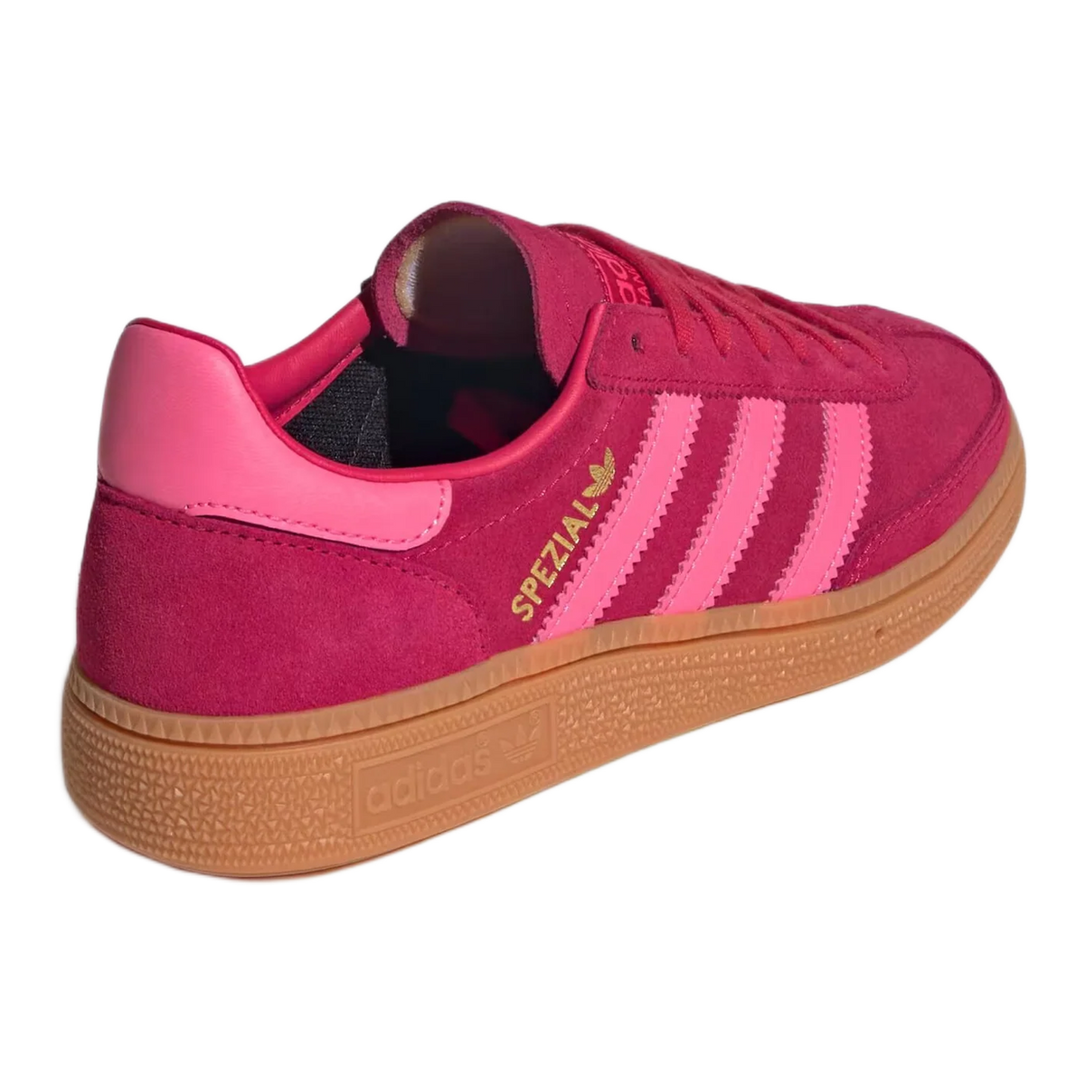 adidas Handball Spezial Comfort Closure Ruby Red Lucid Pink Gum (PS) Back JR7423