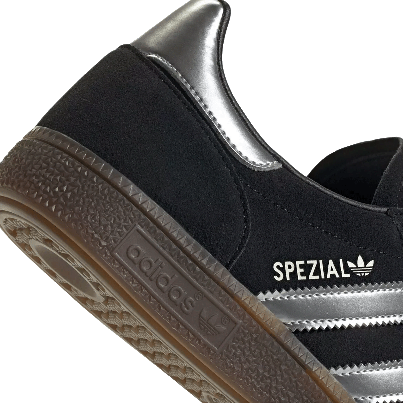 adidas Handball Spezial Core Black Silver Metallic Back 2