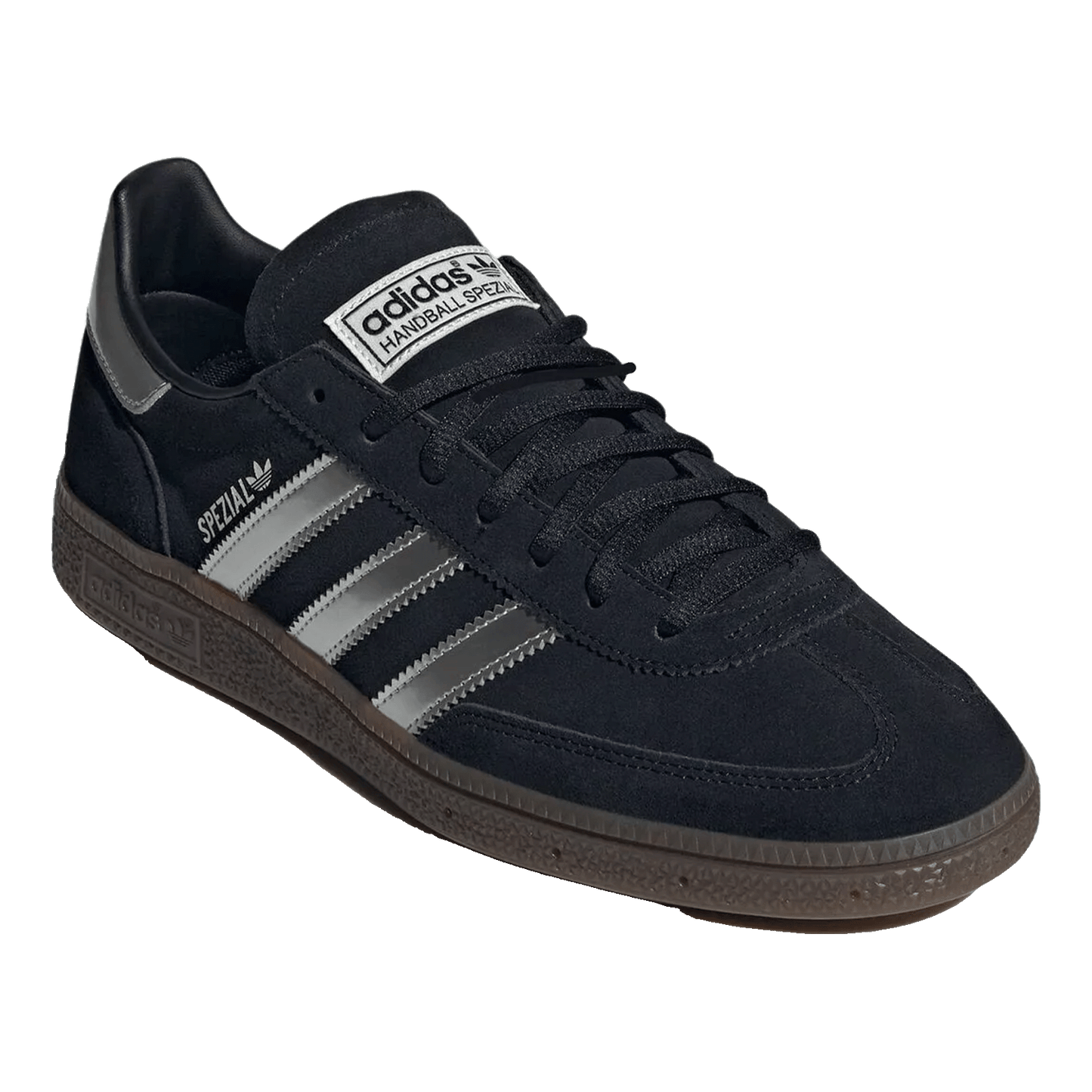 adidas Handball Spezial Core Black Silver Metallic Side