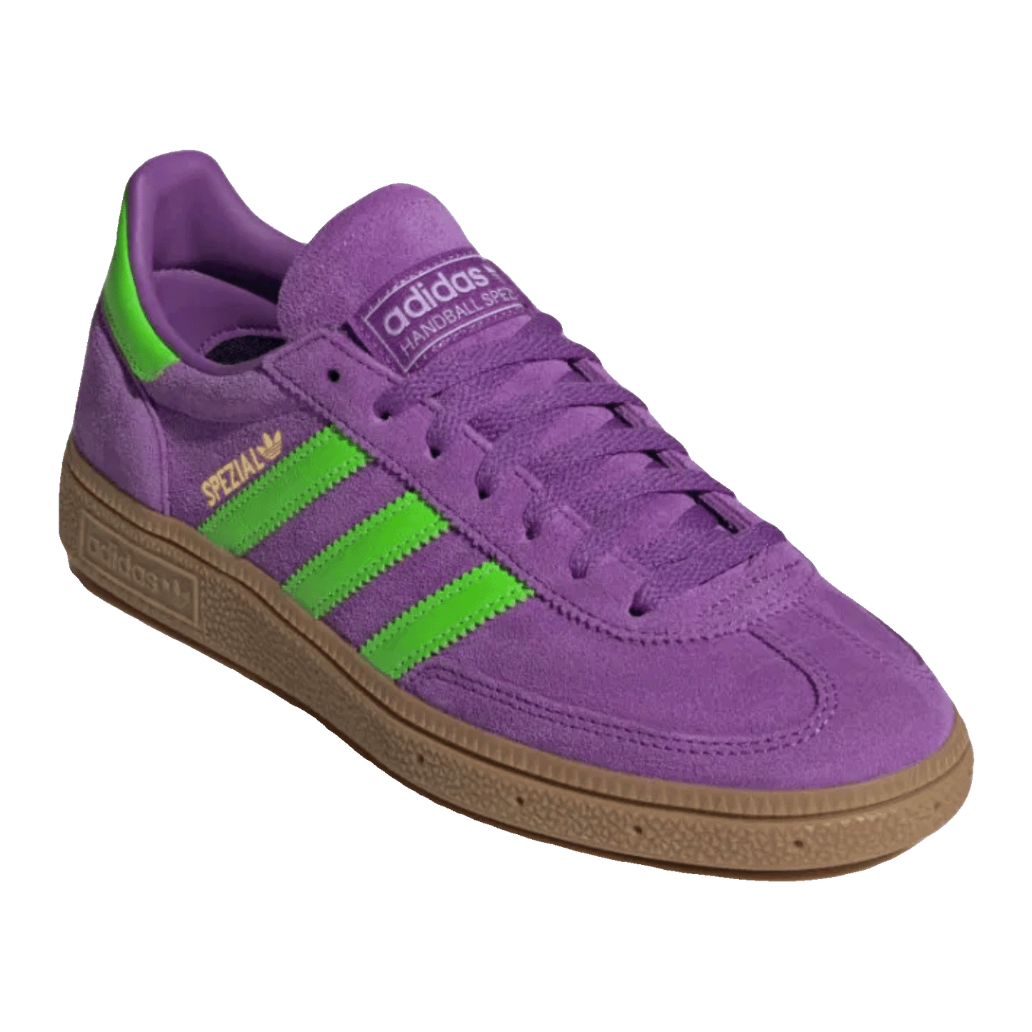 adidas Handball Spezial Elastic Active Purple Solar Green (W) Side