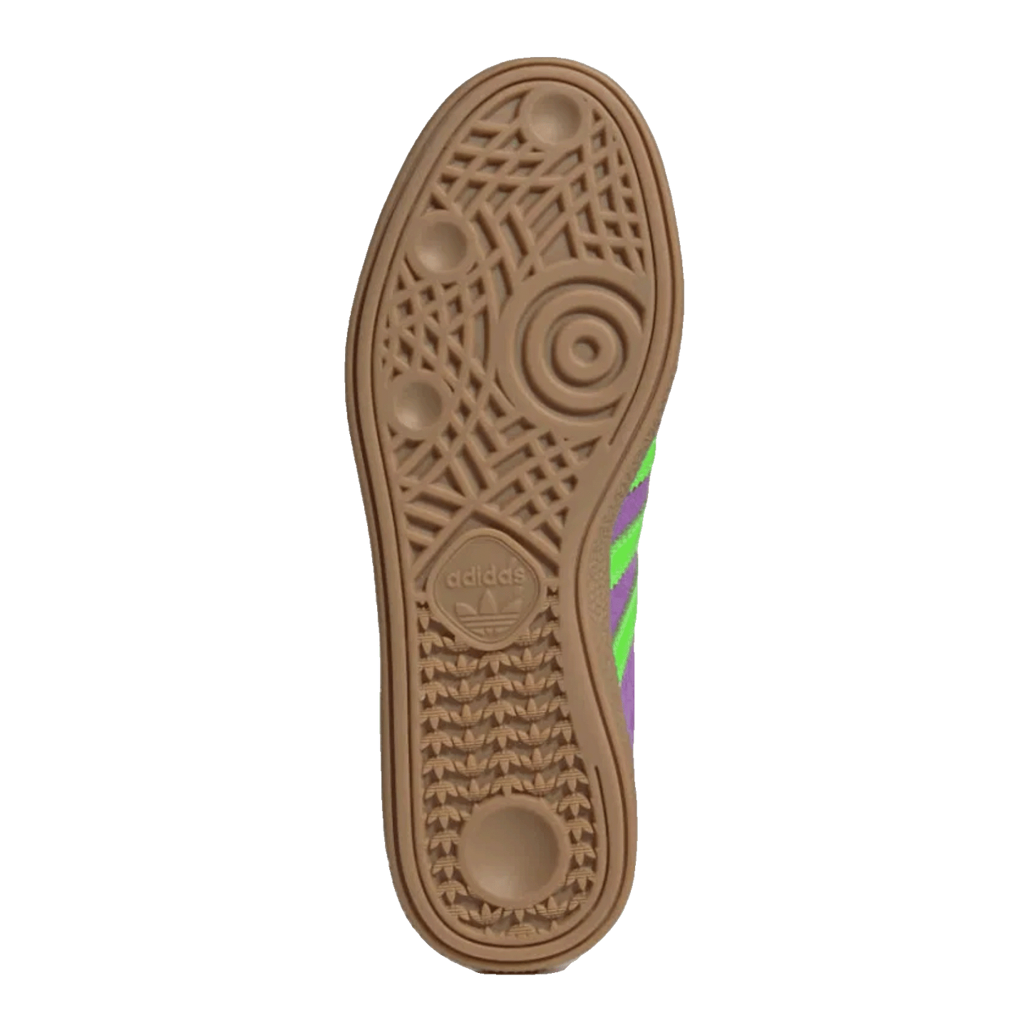 adidas Handball Spezial Elastic Active Purple Solar Green (W) Sohle