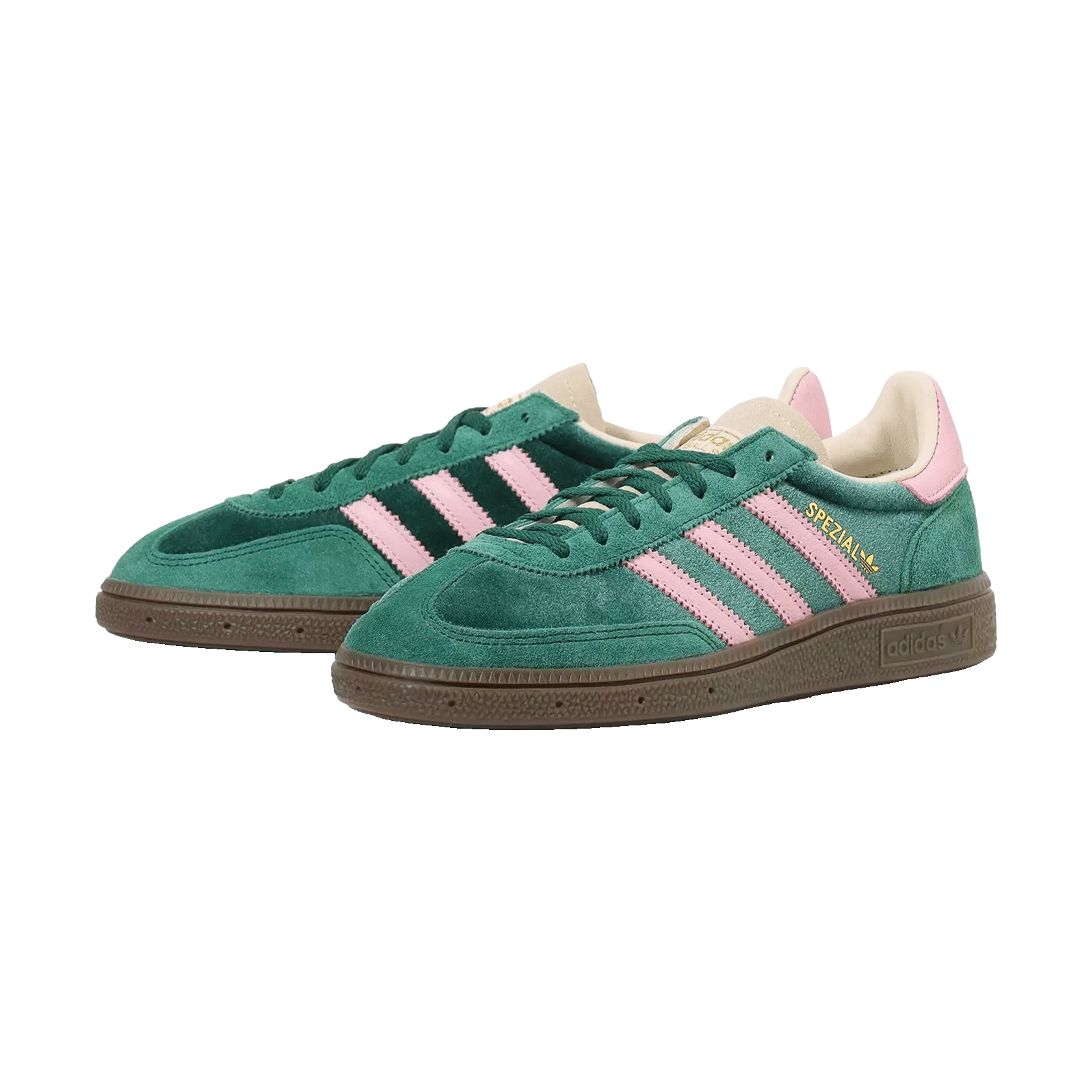 adidas Handball Spezial Green Pink Velvet (W) Side