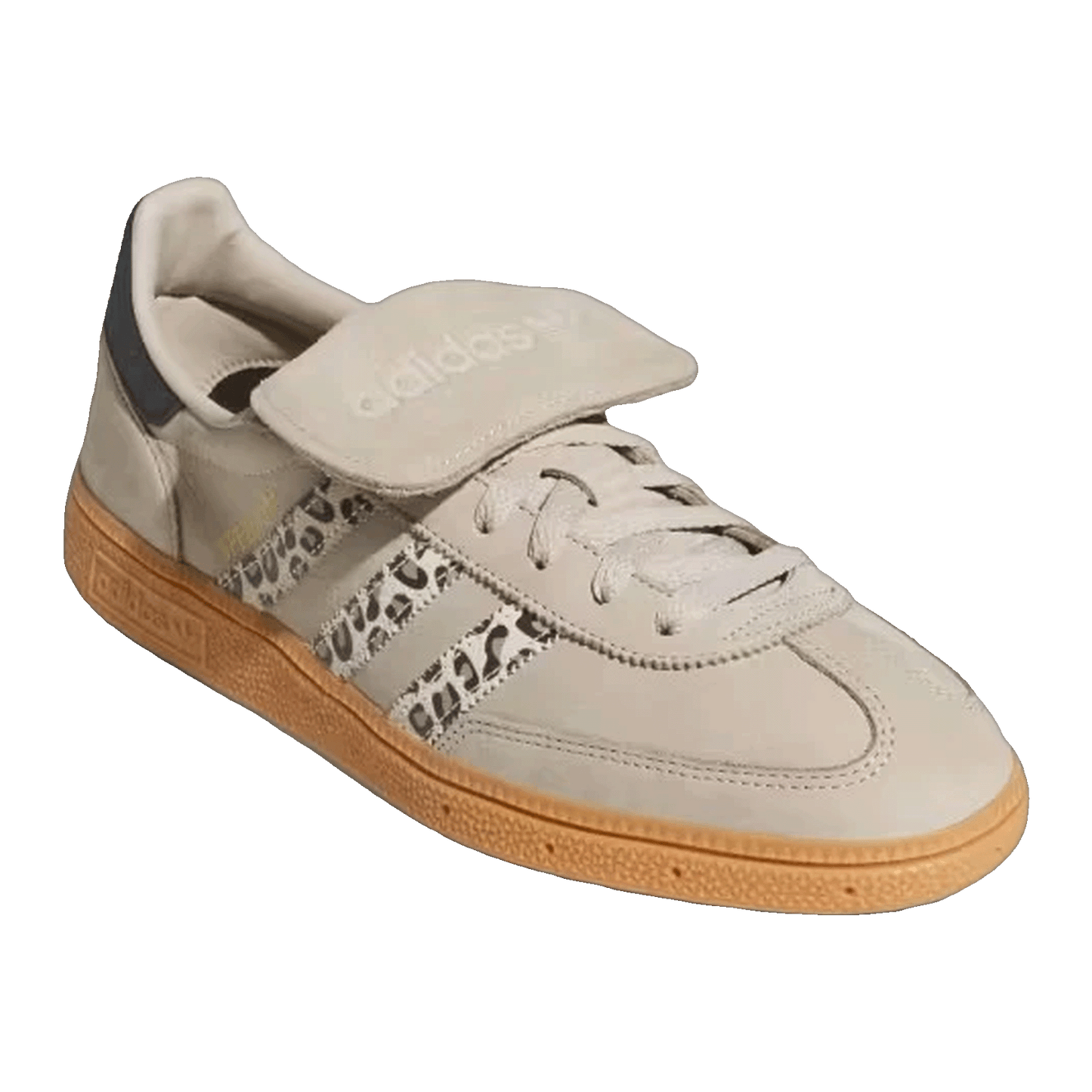 adidas Handball Spezial LT Leopard Print Wonder Beige Side