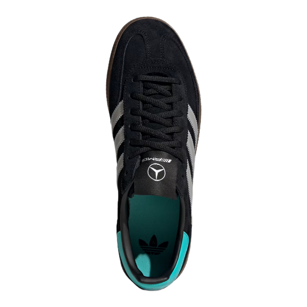 adidas Handball Spezial Mercedes-AMG Petronas Formula One Team Black Silver Metallic Oben KJ1185