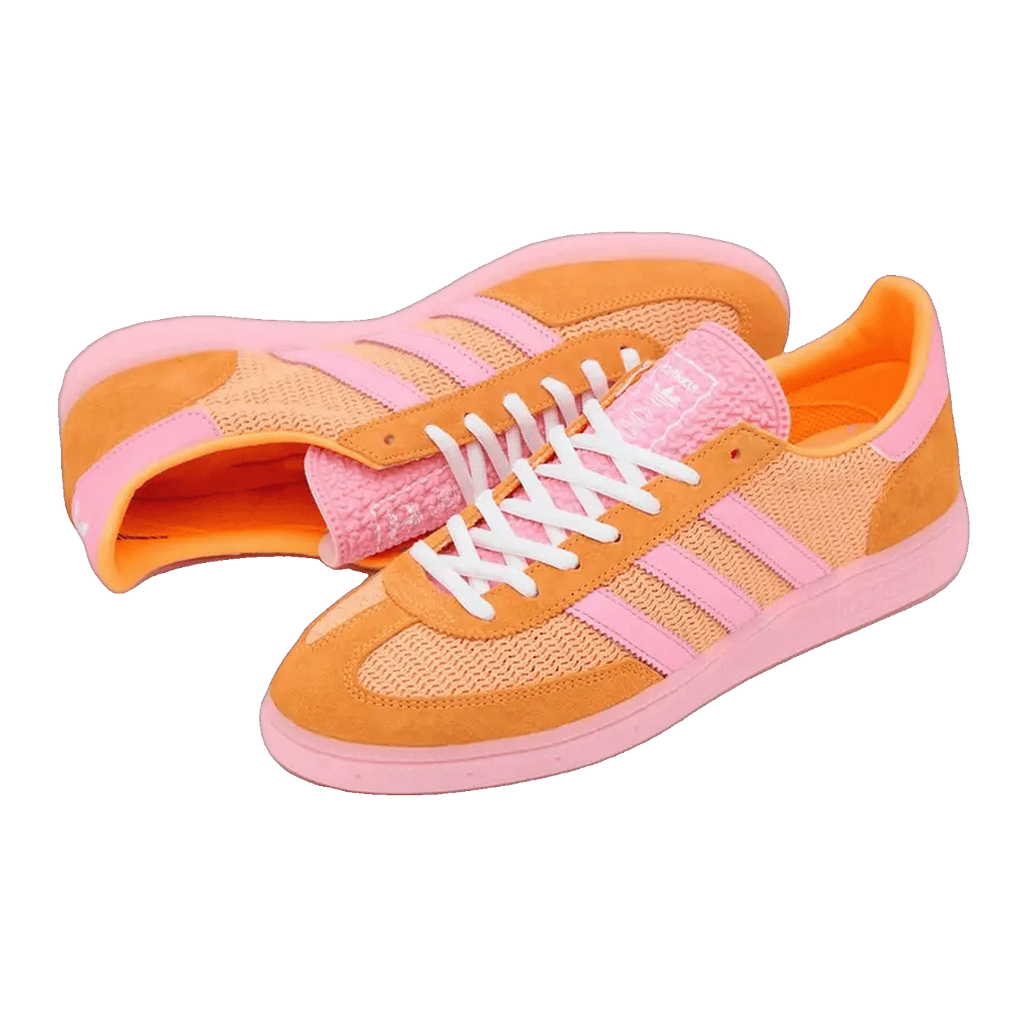adidas Handball Spezial Signal Orange Bliss Pink Side JR1093