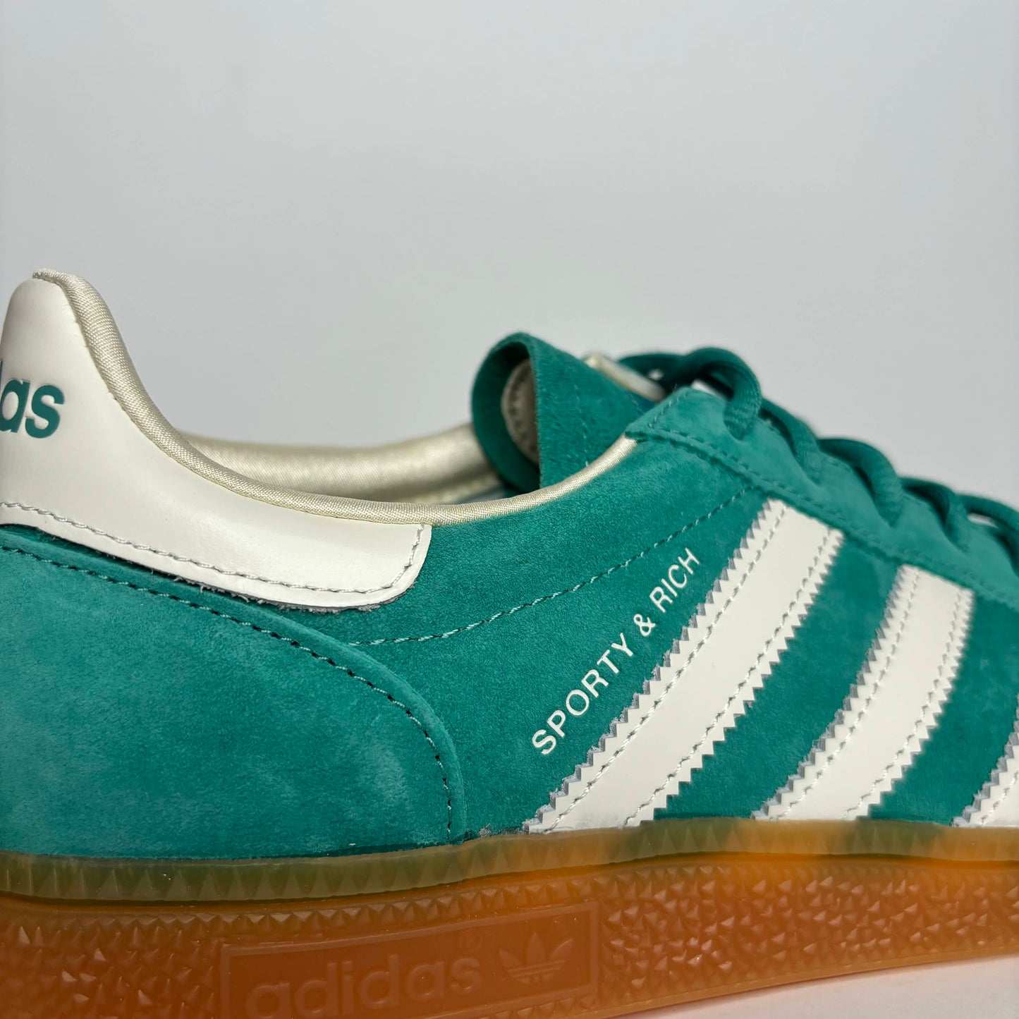 adidas Handball Spezial Sporty & Rich Green Detail