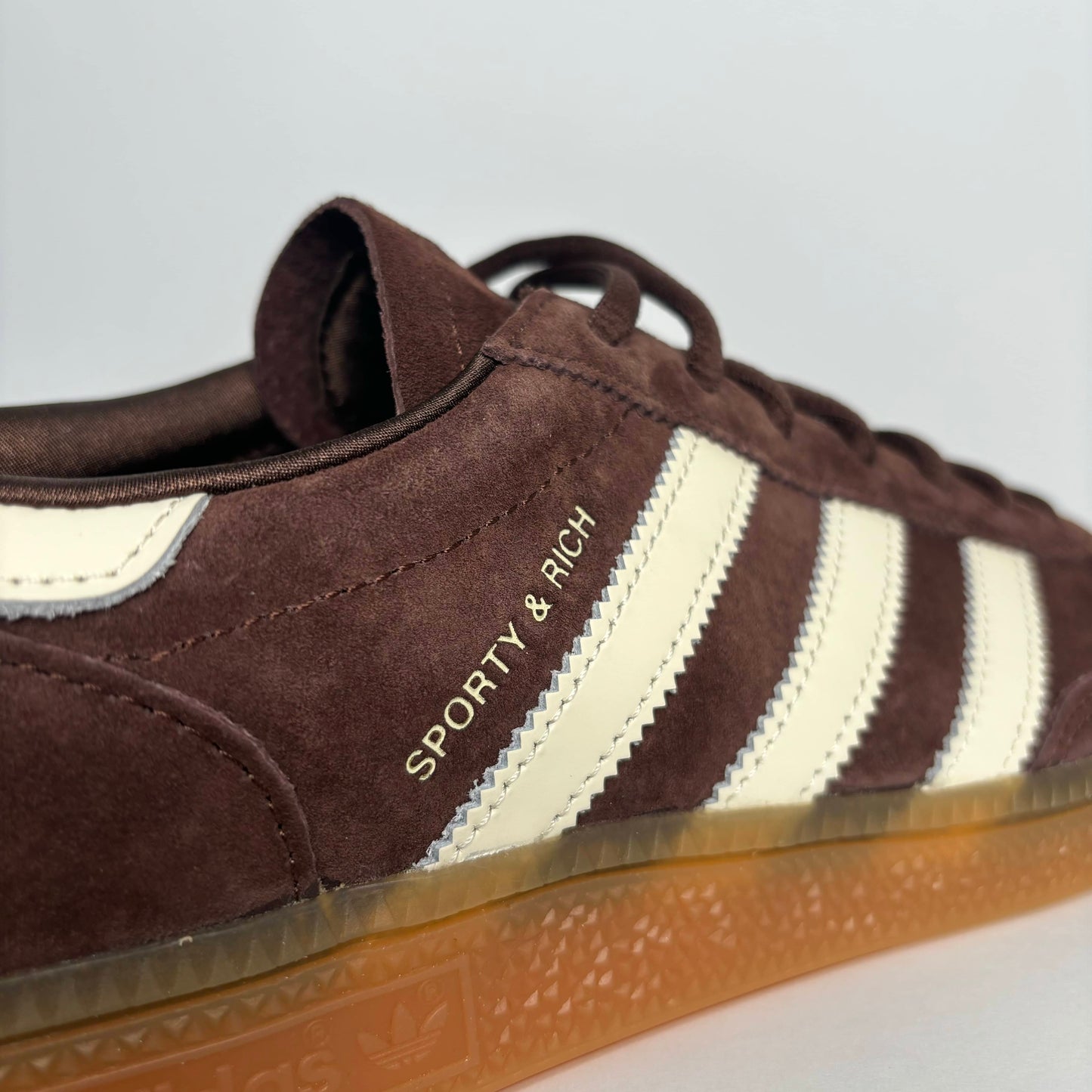 Adidas Handball Spezial Sporty & Rich Brown Detail