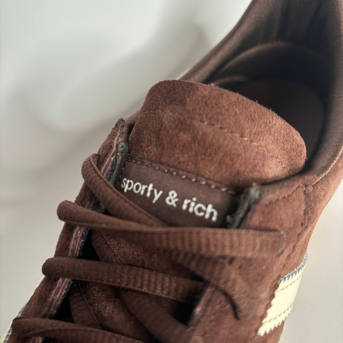 Adidas Handball Spezial Sporty & Rich Brown Tongue