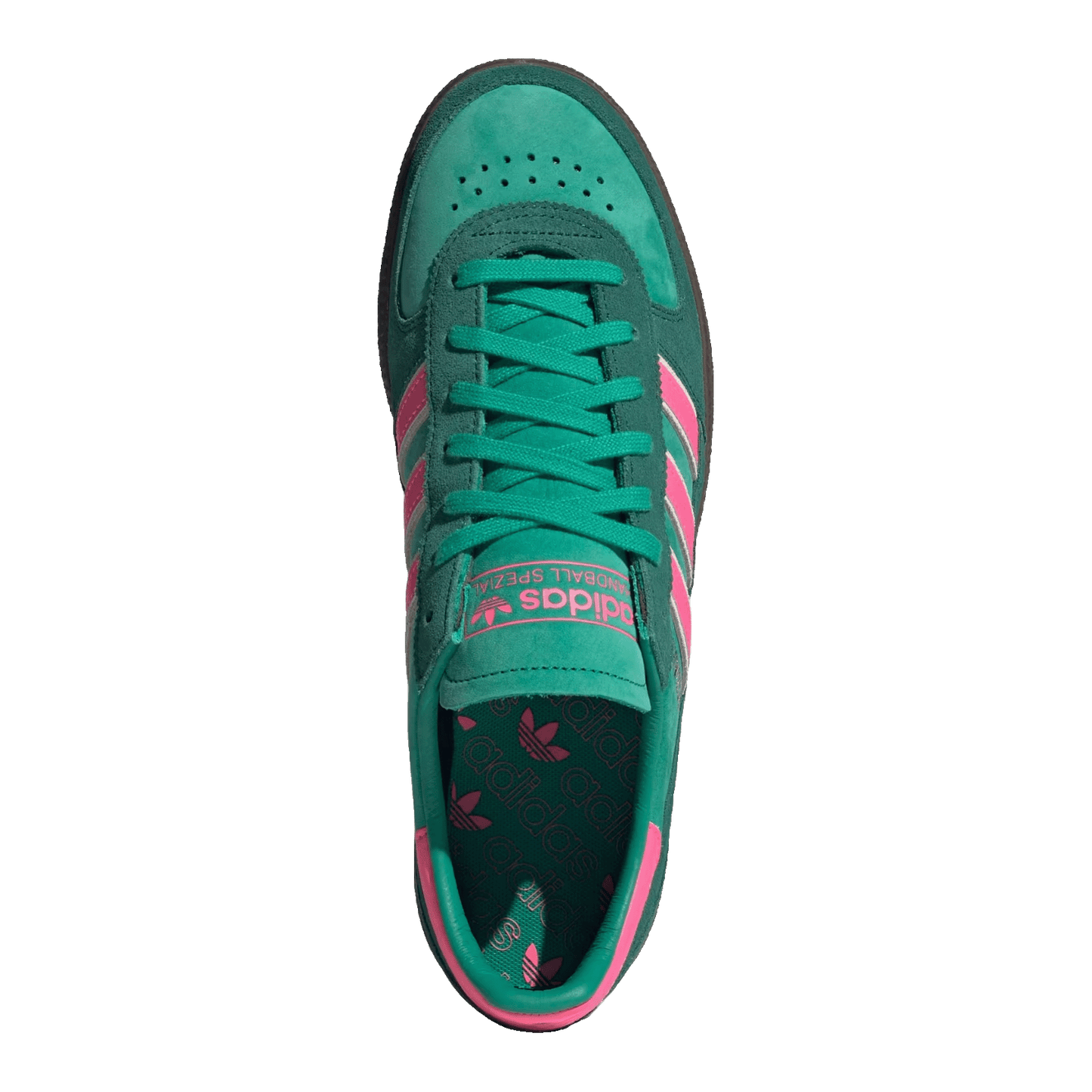 adidas Handball Spezial Weltmeister Court Green Lucid Pink Oben