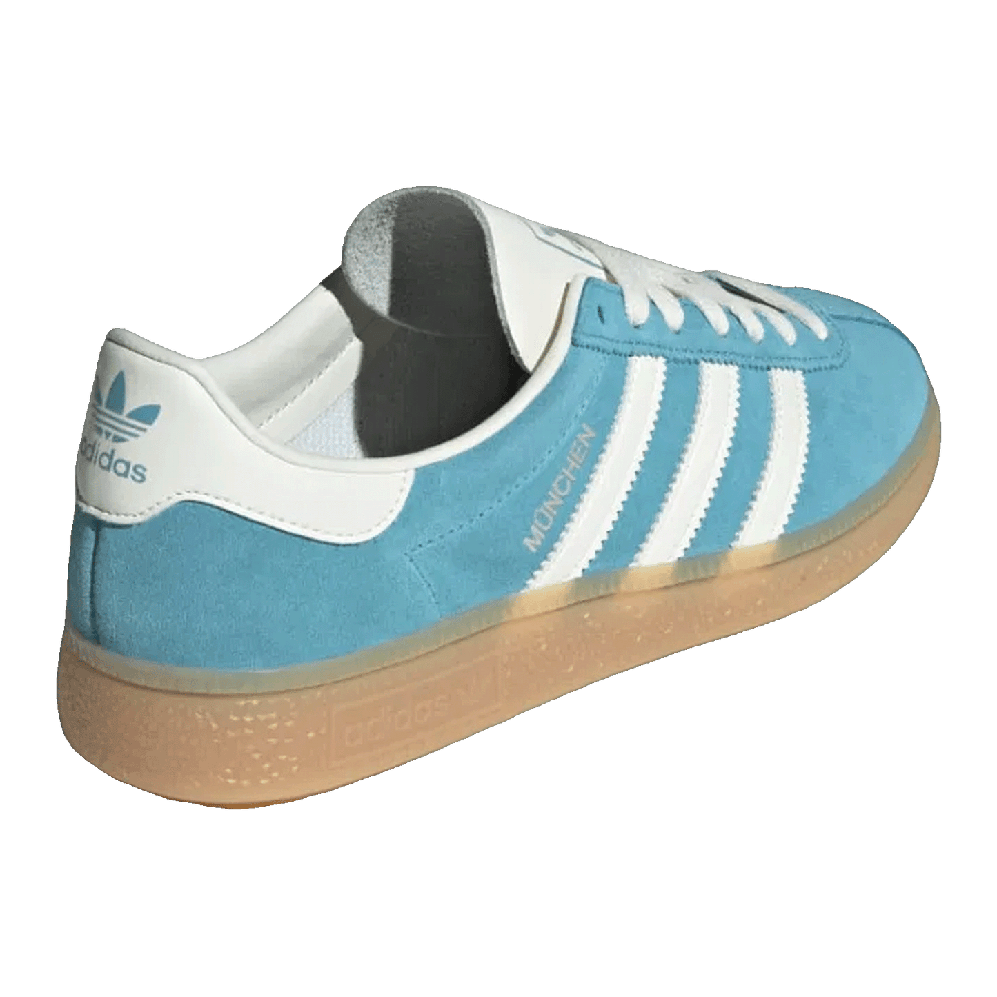 adidas Muenchen Preloved Blue Off White Silver Metallic (W) Back